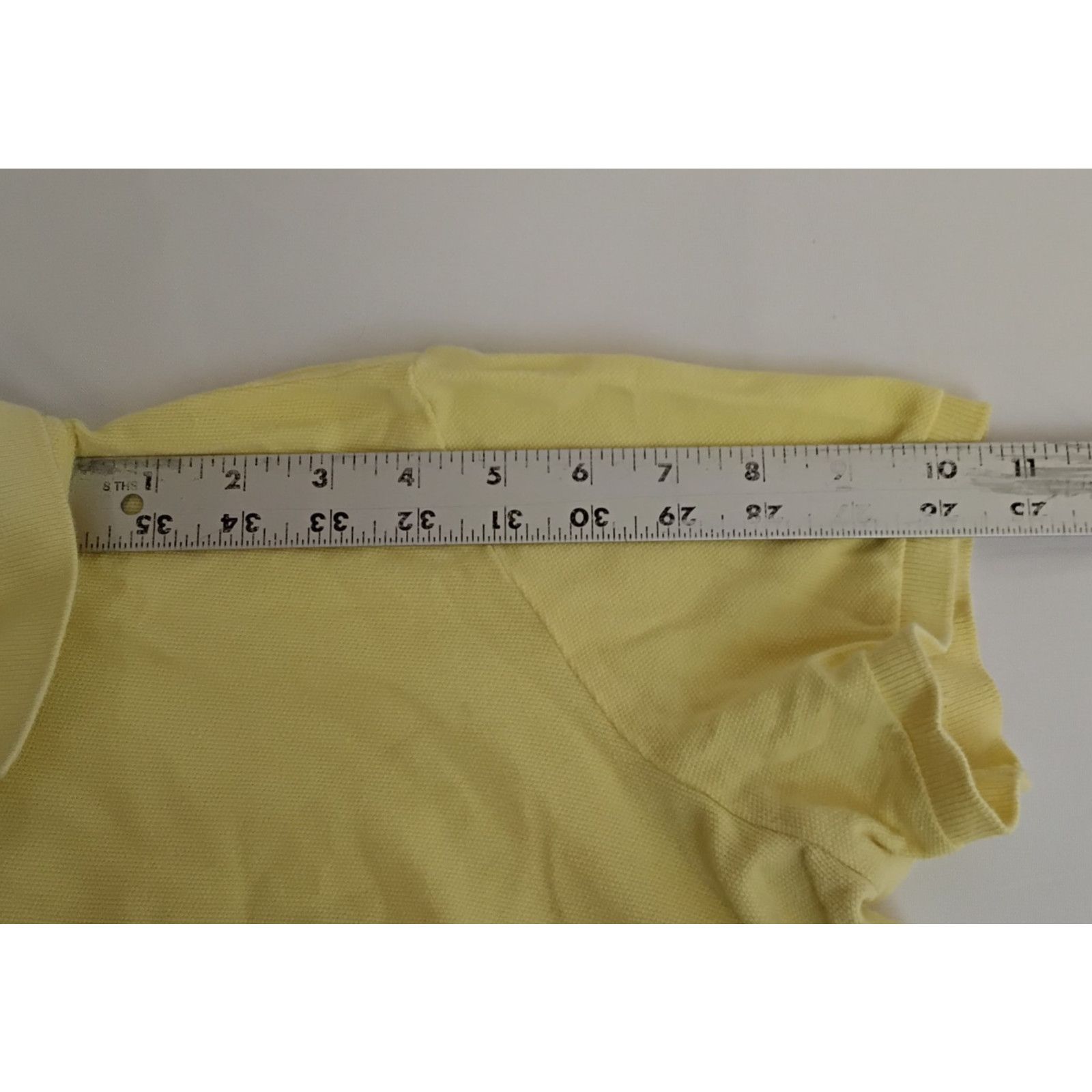 Ralph Lauren Ralph Lauren The Skinny Polo Women's XL Butter Yellow Cotton Size XL / US 12-14 / IT 48-50 - 8 Thumbnail