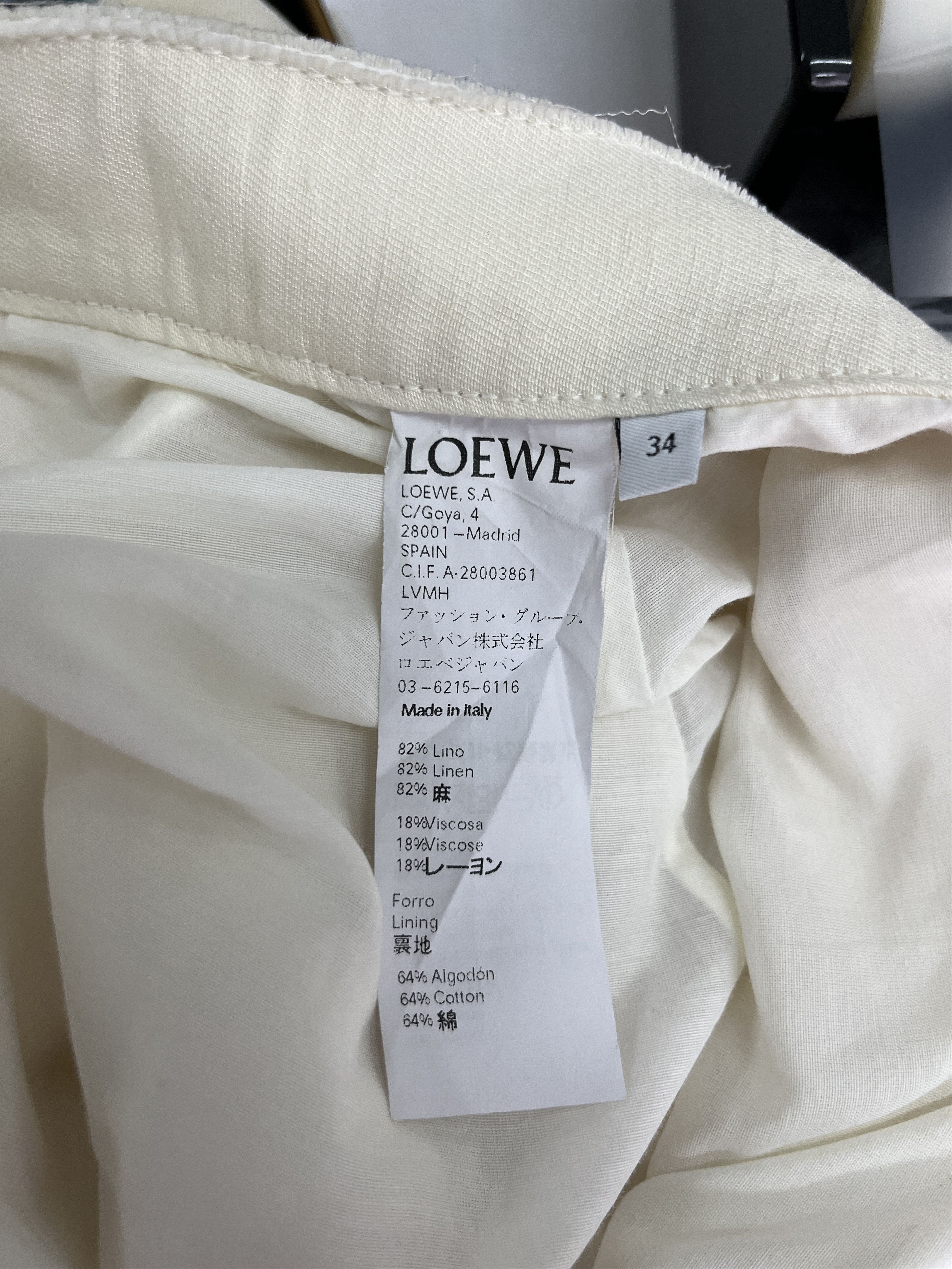 Loewe Loewe Beige Multi Buttons A-Line Skirt Size 24" / US 00 / IT 34 - 6 Thumbnail