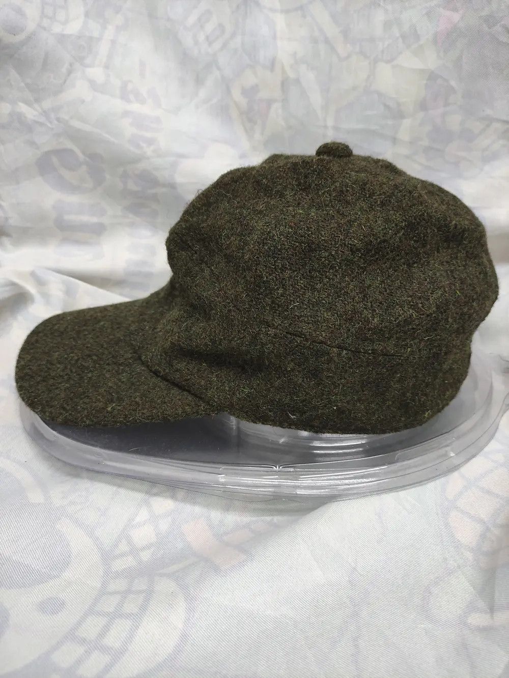 Harris Tweed HARRIS TWEED INDUSTRIAL DESIGN VINTAGE WOOL CAP Size ONE SIZE - 3 Thumbnail