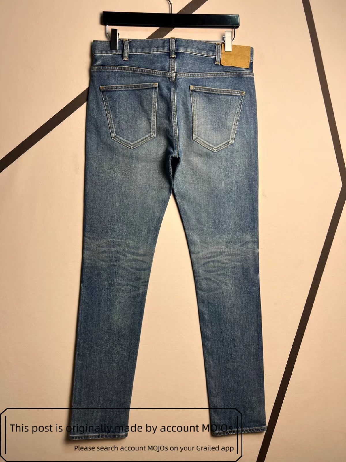 Celine Sz 30 Celine 20SS 004Basic Denim mojos151684 Size US 30 / EU 46 - 2 Thumbnail