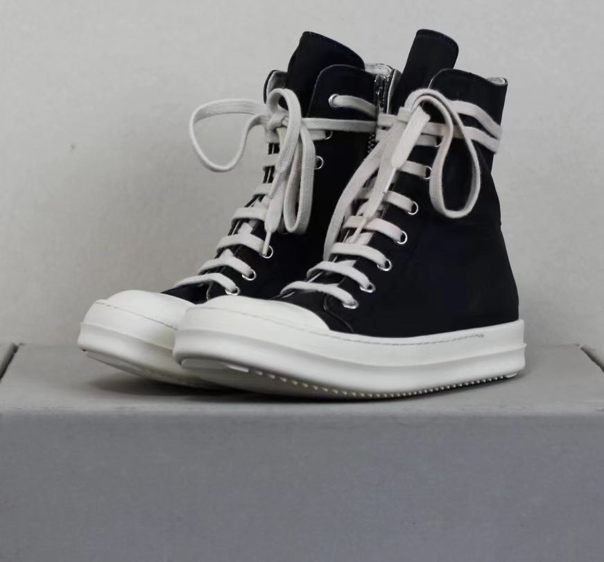 Rick Owens Rick owens drkshdw Double-track Wax-faced h 2408-Nextarrow Size US 6 / IT 36 - 1 Thumbnail