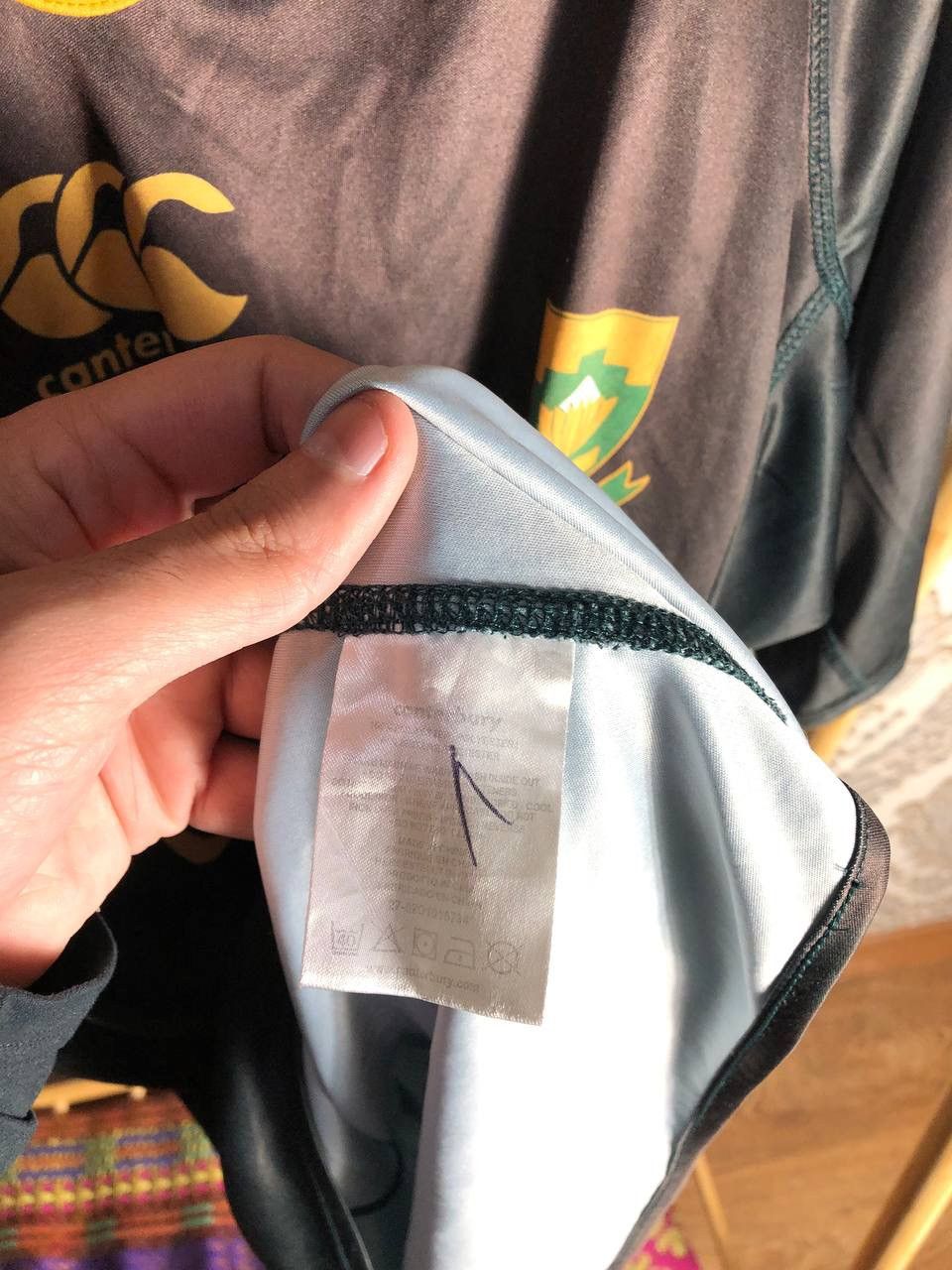 Canterbury of New Zealand VINTAGE CANTERBURY SOUTH AFRICA RETRO RUGBY JERSEY Y2K 90s Size US XXL / EU 58 / 5 - 5 Thumbnail