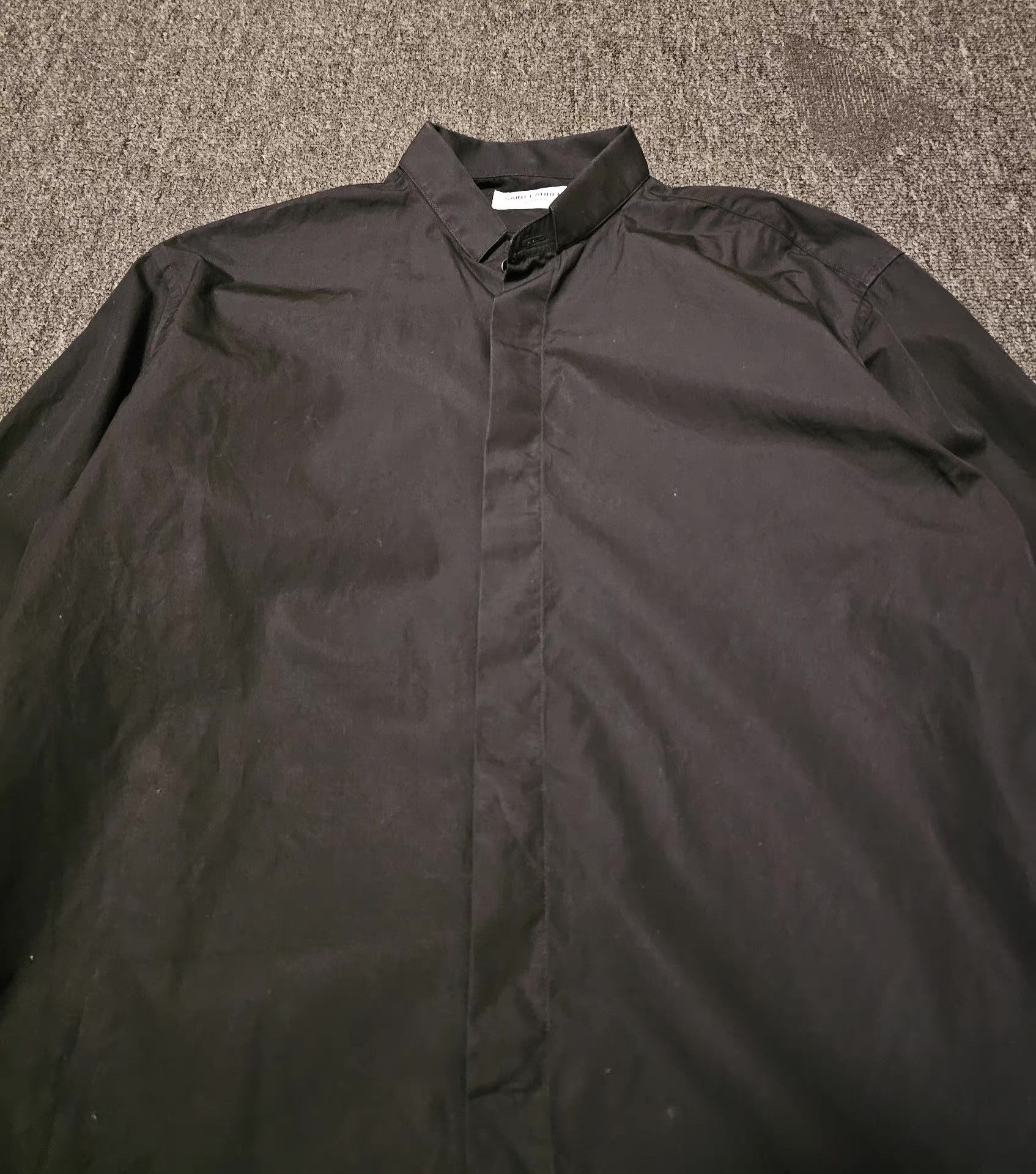 Saint Laurent Paris Saint Laurent Paris black shirt Size US L / EU 52-54 / 3 - 2 Thumbnail