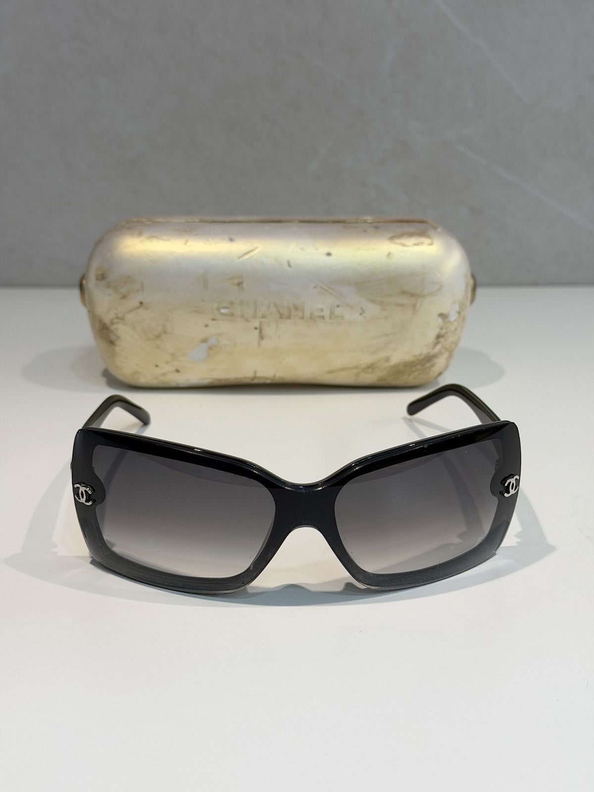 Chanel CHANEL Mask Sunglasses 5092 | Grailed