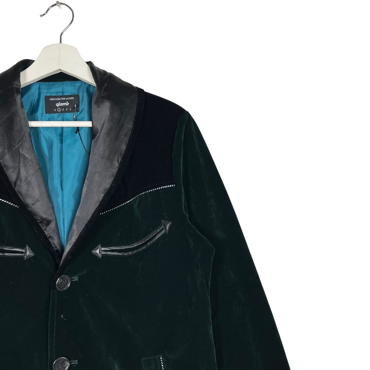 Japanese Brand 🔥 GRUNGE FOR LUXURY QLAMB LONG COAT Size US S / EU 44-46 / 1 - 6 Thumbnail