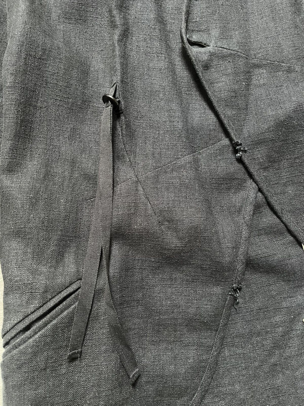 Aleksandr Manamis Aleksandr Manamis Long Linen Avant-Garde Coat Size US M / EU 48-50 / 2 - 5 Thumbnail