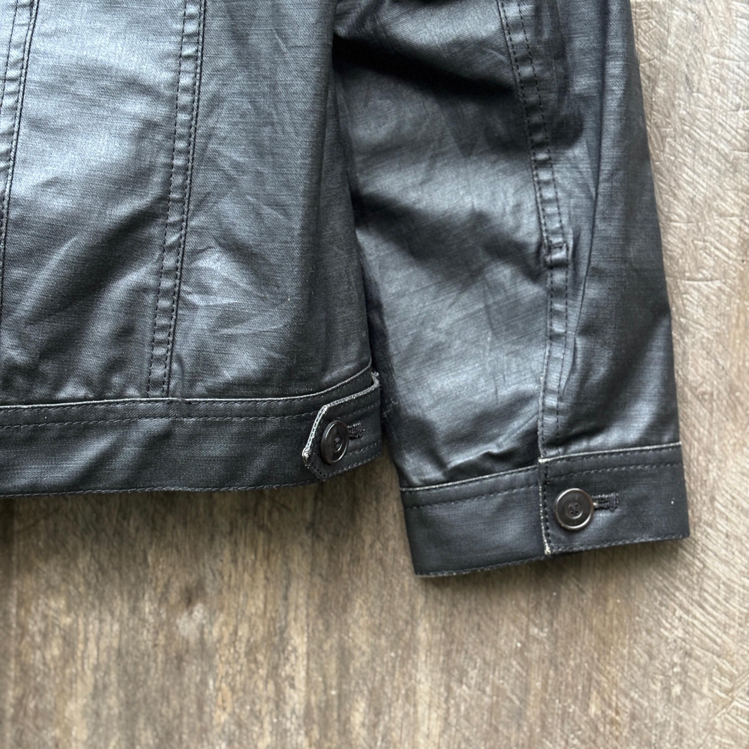 Designer Satoru Tanaka Isolation Co. Coated Trucker Jacket Japan Made Size US M / EU 48-50 / 2 - 4 Thumbnail