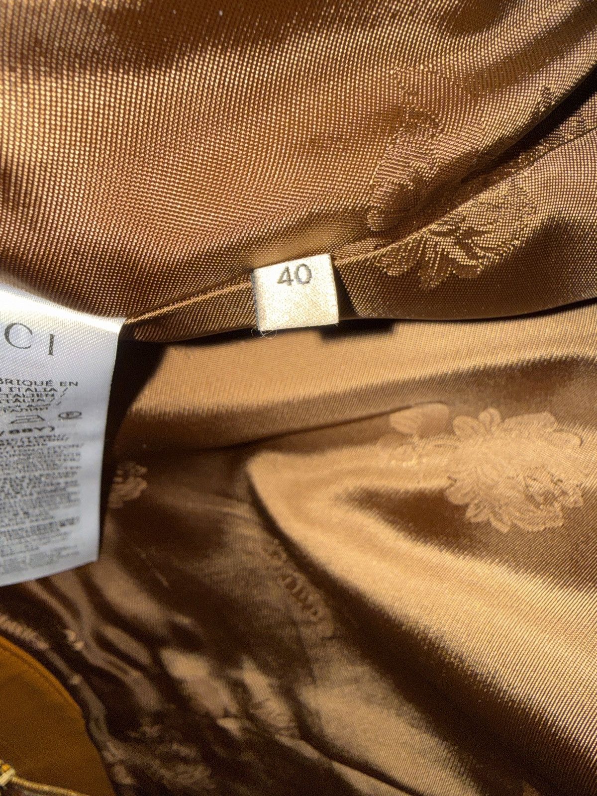 Gucci Gucci GG Canvas Jacket with Leather Trim – Size IT 40 Size S / US 4 / IT 40 - 11 Thumbnail