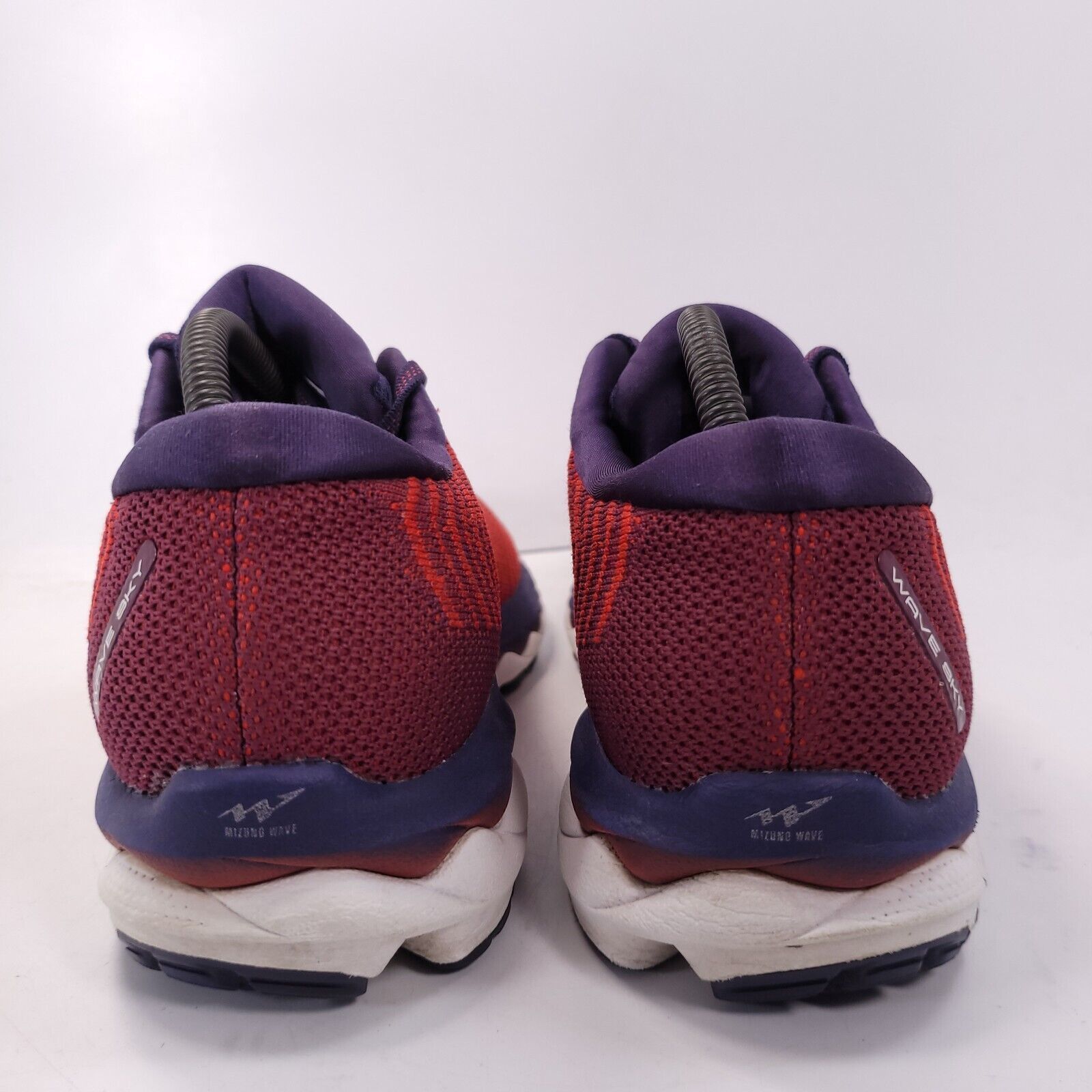 Mizuno Mizuno Wave Sky Shoe Womens Size 10 J1GD192502 Red Blue Size US 10 / IT 40 - 3 Thumbnail