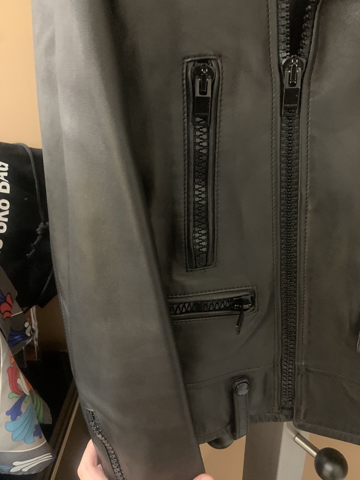 Saint Laurent Paris Saint Laurent 2015FW Black hardware Lambskin L01 Size US M / EU 48-50 / 2 - 3 Thumbnail