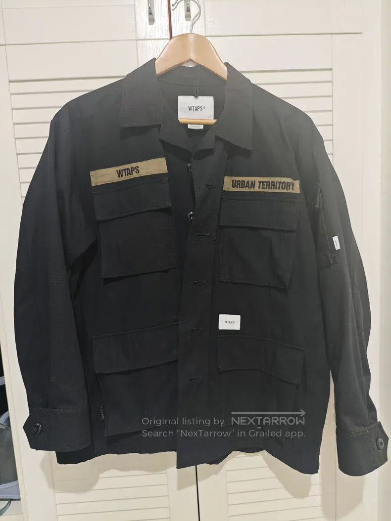 Wtaps Wtaps Four-pocket work shirt Size US S / EU 44-46 / 1 - 1 Thumbnail