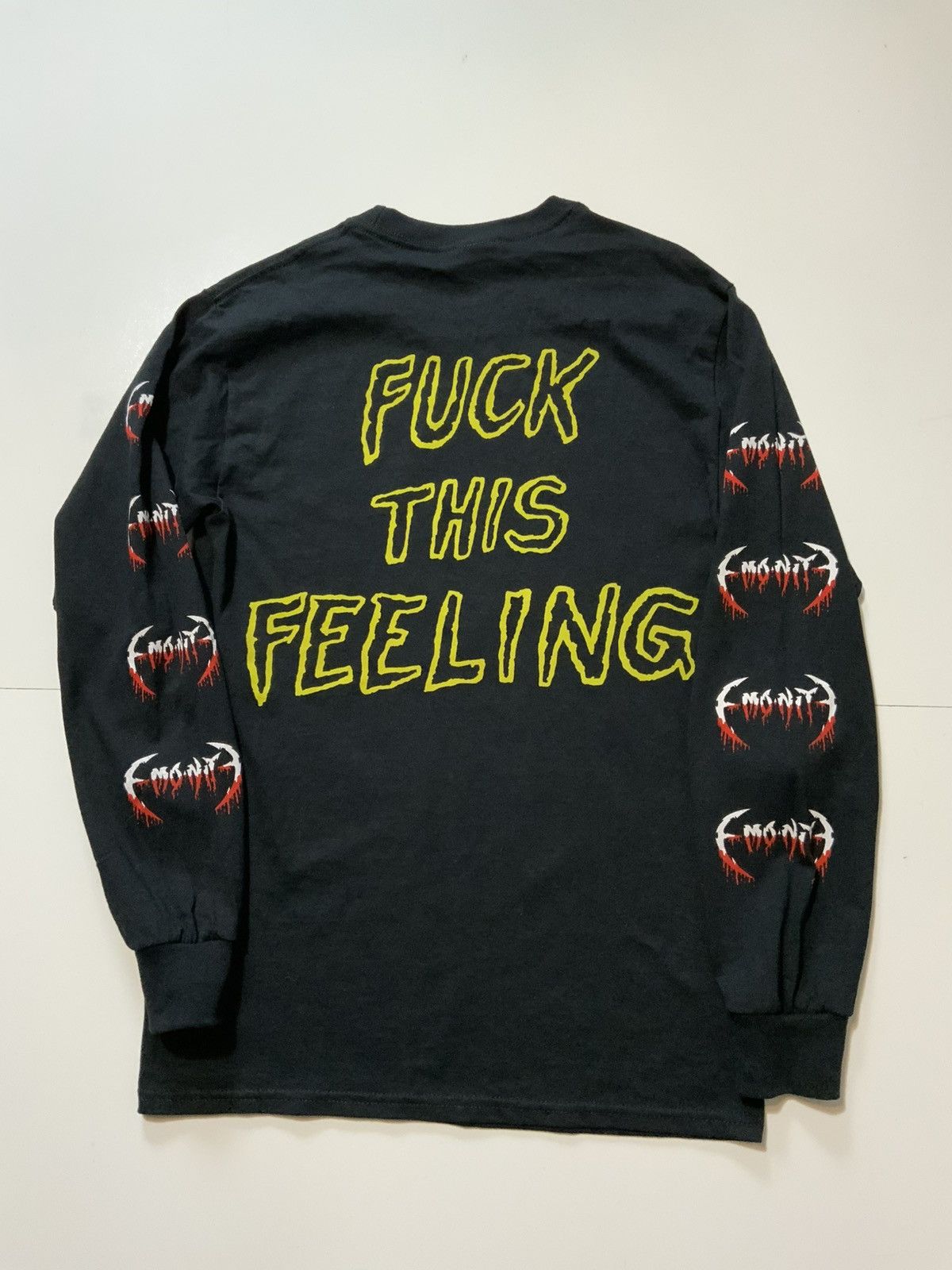 Other Emo Nite F*ck This Feeling Skull Pile Gore Punk T-Shirt Size US S / EU 44-46 / 1 - 5 Thumbnail