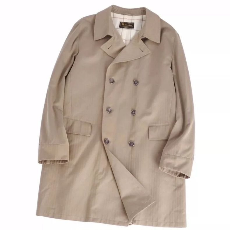 Loro Piana LORO PIANA A trench coat with double rows of buttons Size US L / EU 52-54 / 3 - 1 Thumbnail