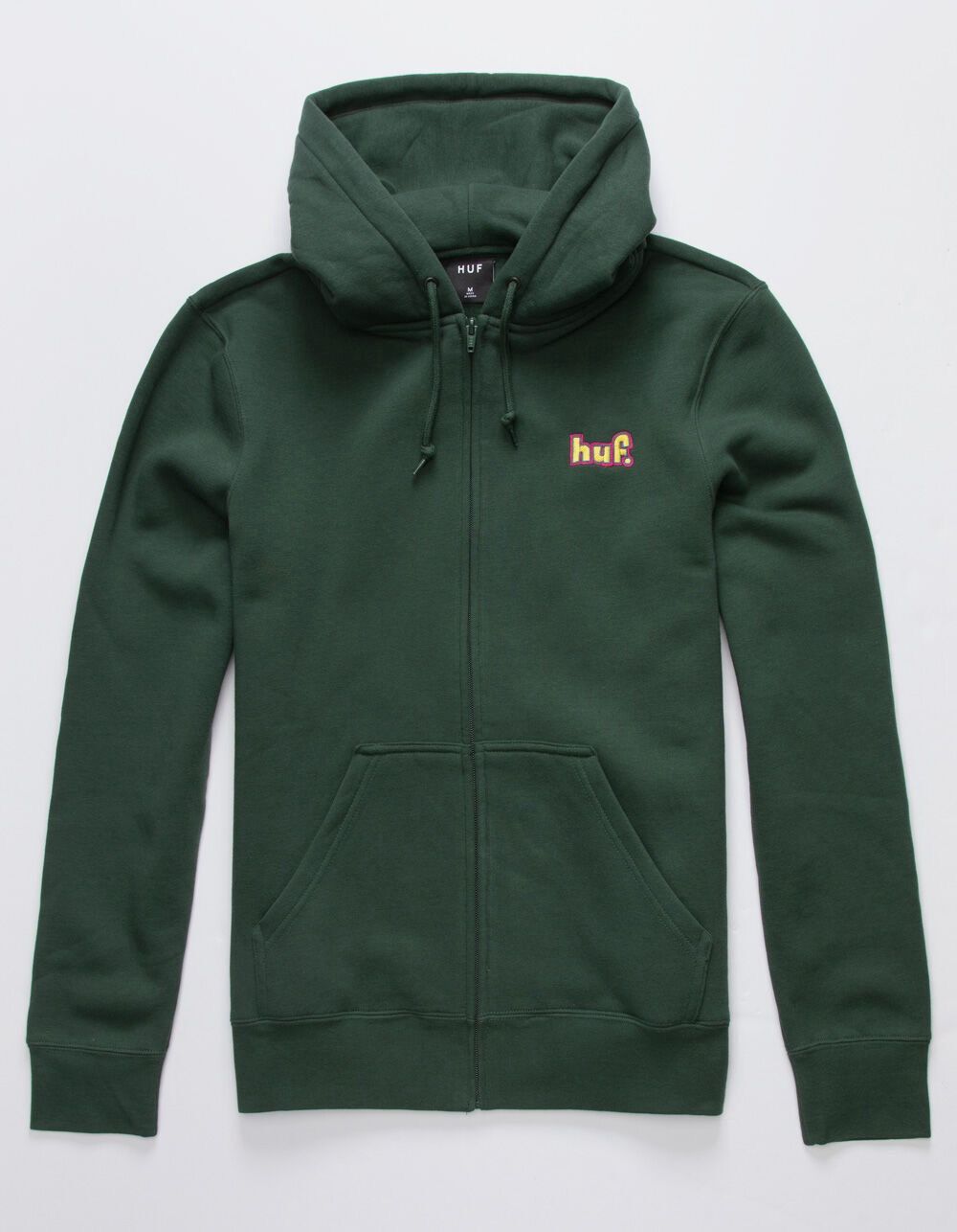 Huf HUF Worldwide Men’s 1993 Full Zip Hoodie Green Brand New DS Size US XL / EU 56 / 4 - 1 Thumbnail