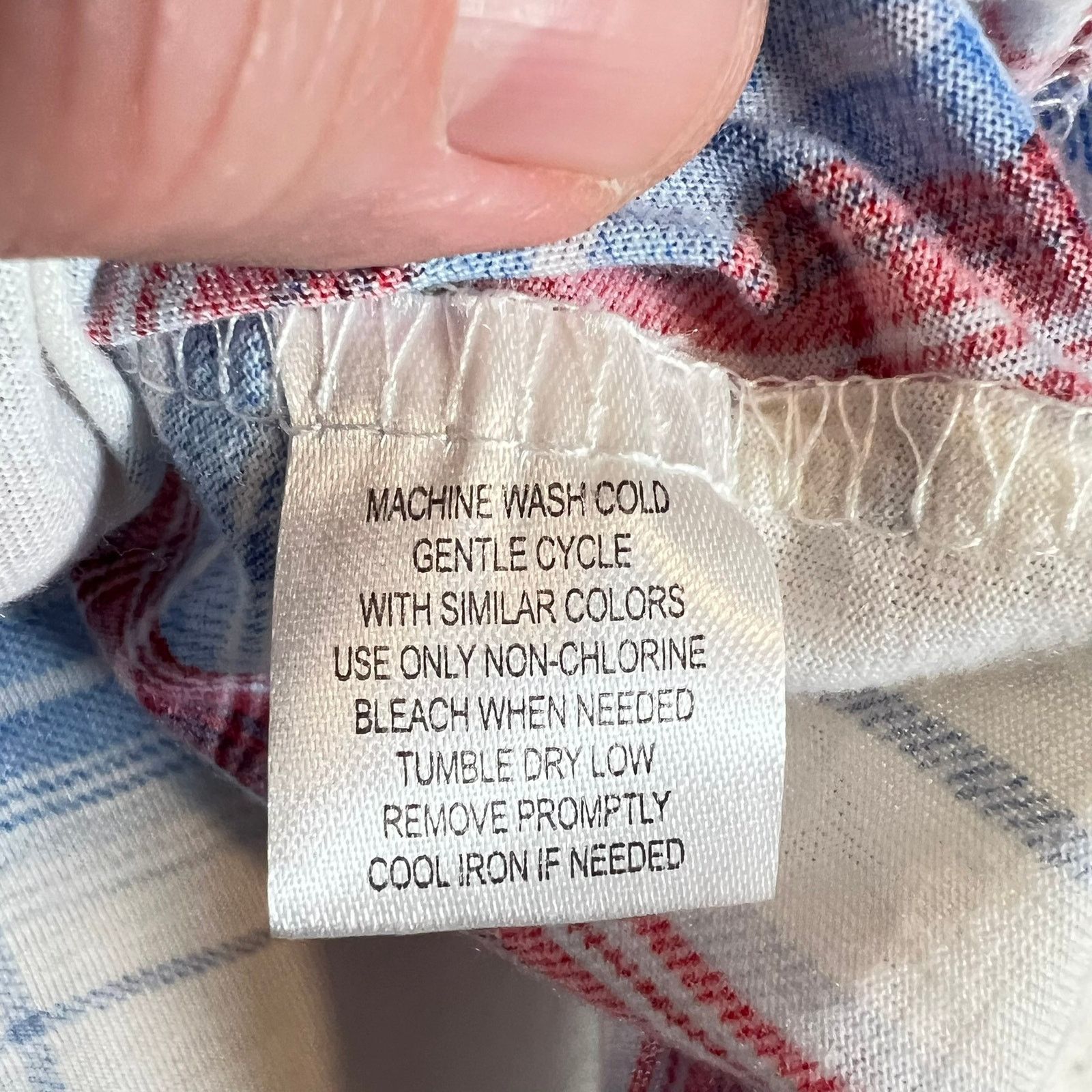 Other New York Laundry Button Flannel Top Woman 1X Roll Tab Sleeve Size XXL / US 16-18 / IT 52-54 - 8 Thumbnail