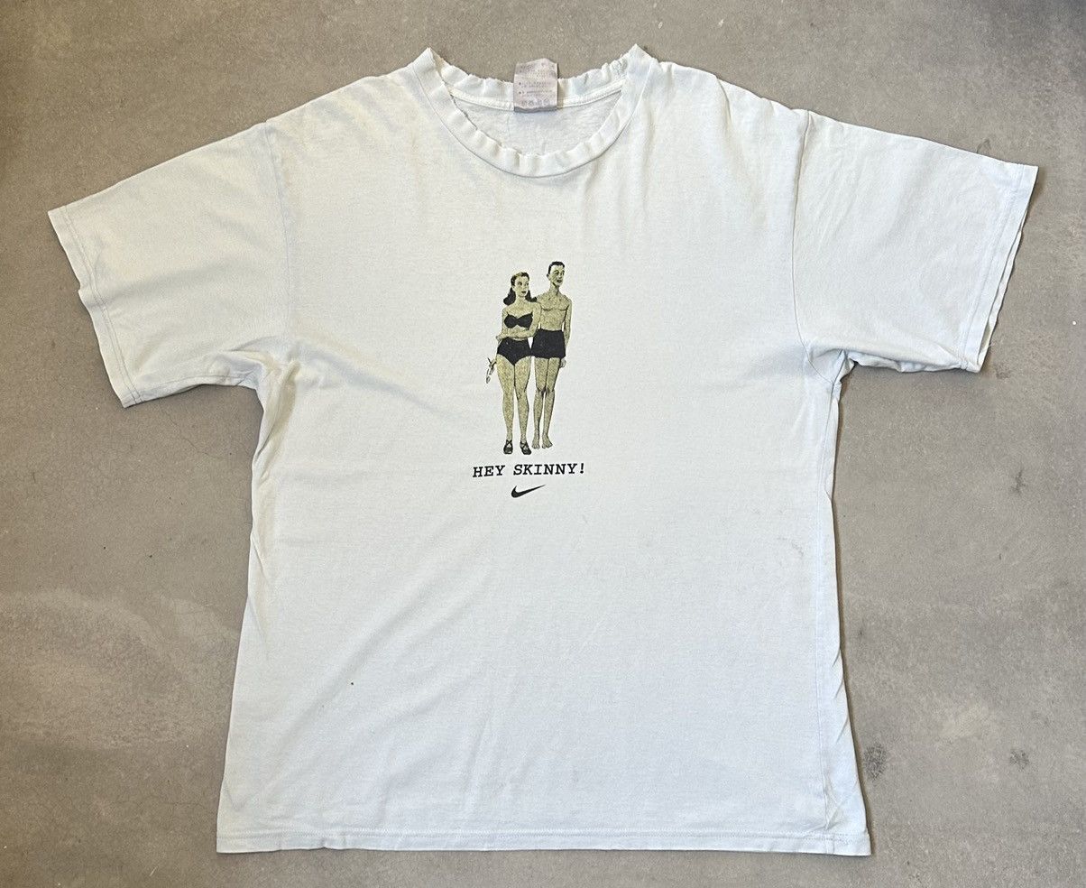 Nike VINTAGE NIKE HEY SKINNY TEE Size US M / EU 48-50 / 2 - 1 Thumbnail