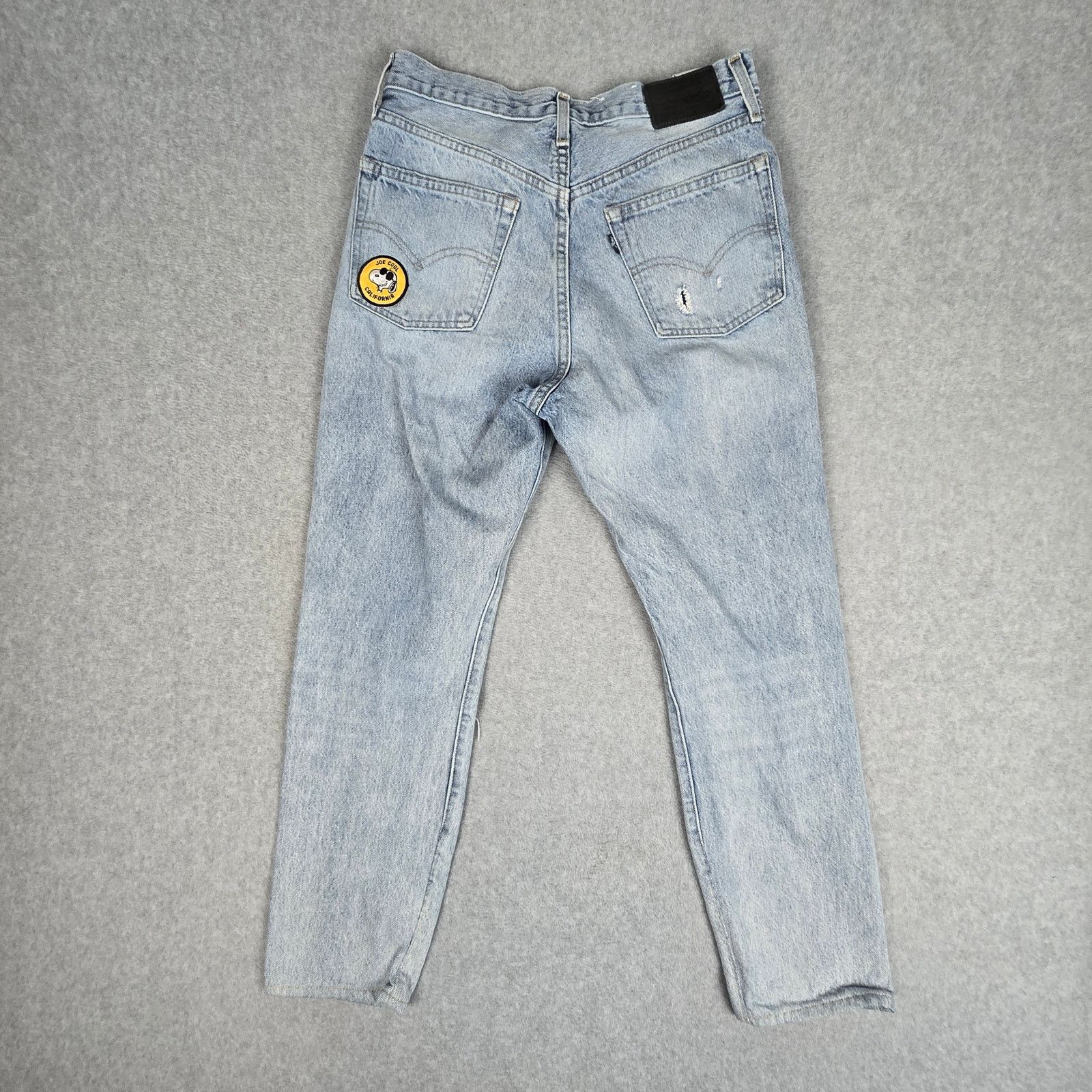 Levi's Levi's 501 Jeans 28x28 Button Fly Joe Cool Snoopy Patch Size US 28 / EU 44 - 4 Thumbnail