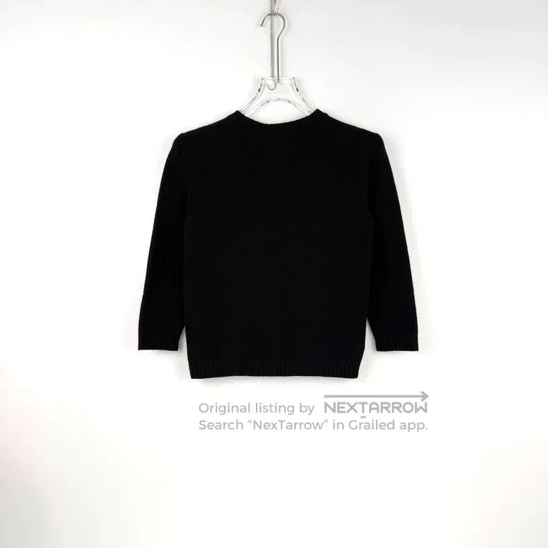 Dior Dior Black Clover Goat Cashmere Sweater. Size US S / EU 44-46 / 1 - 4 Thumbnail