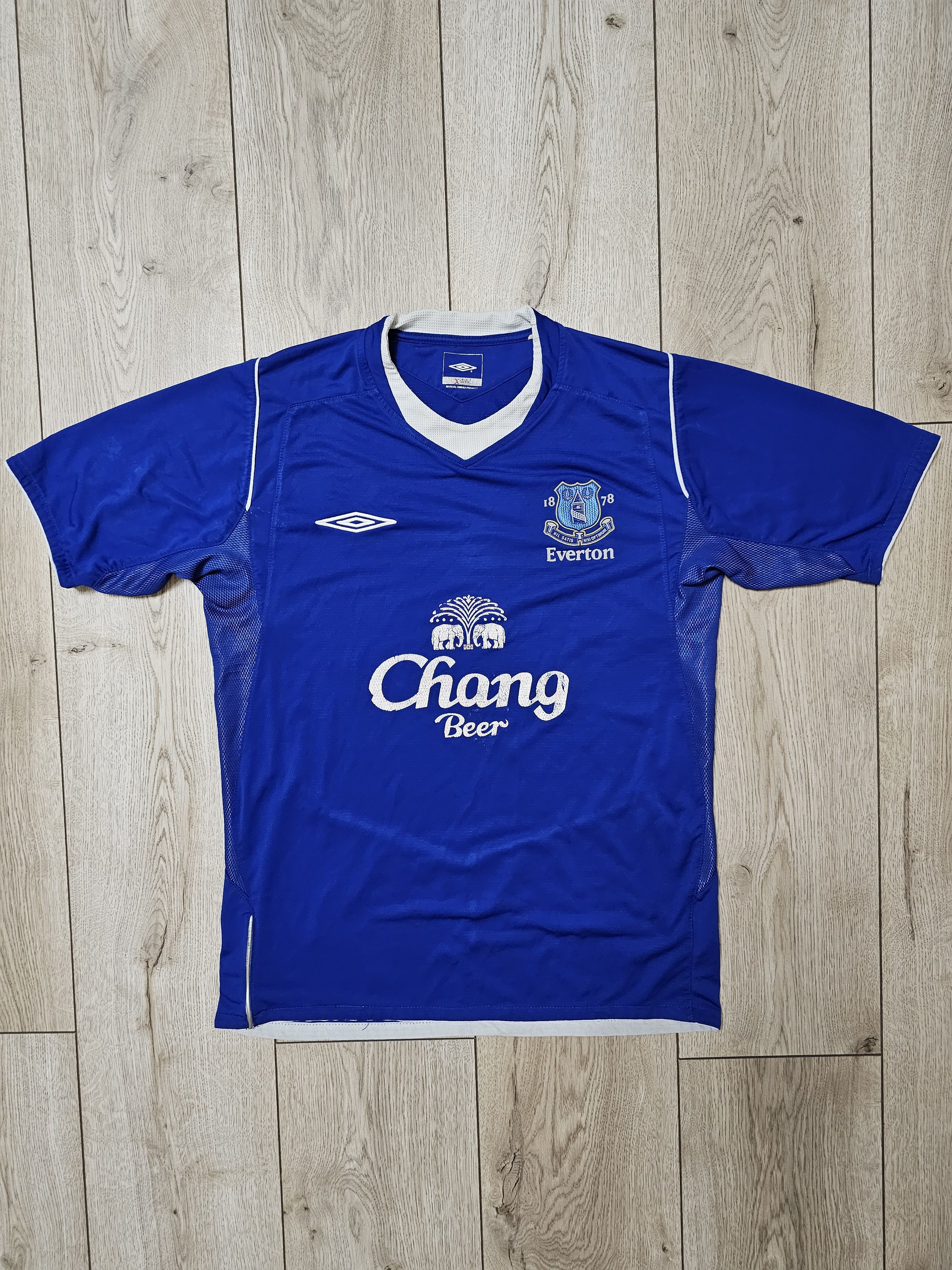 All Sport × Umbro × Vintage EVERTON 2004 2005 HOME FOOTBALL SHIRT SOCCER JERSEY Size US S / EU 44-46 / 1 - 1 Thumbnail
