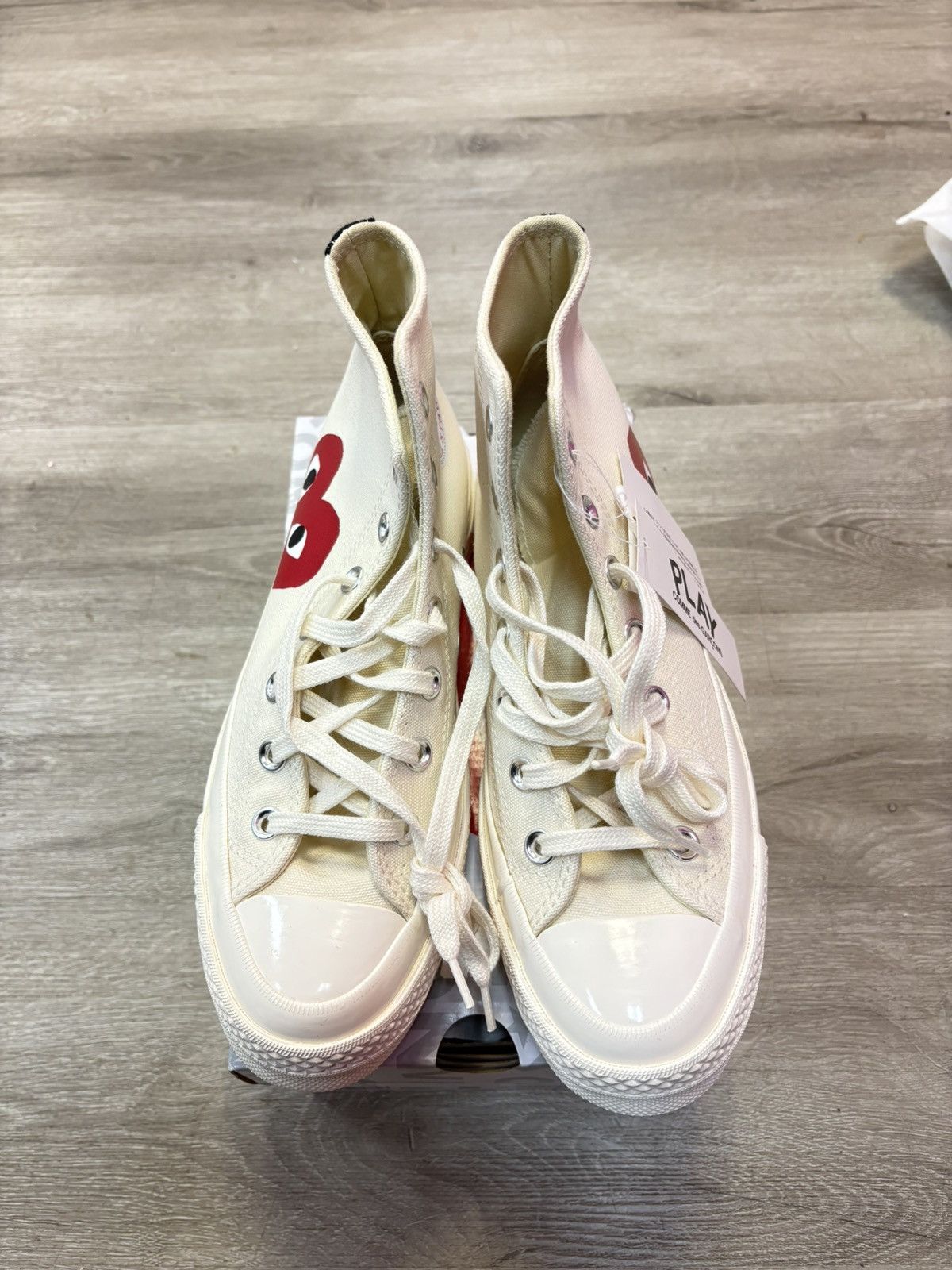 CDG by Comme des Garcons × Converse Play Converse ‘70 High Size US 6 / EU 39 - 6 Thumbnail