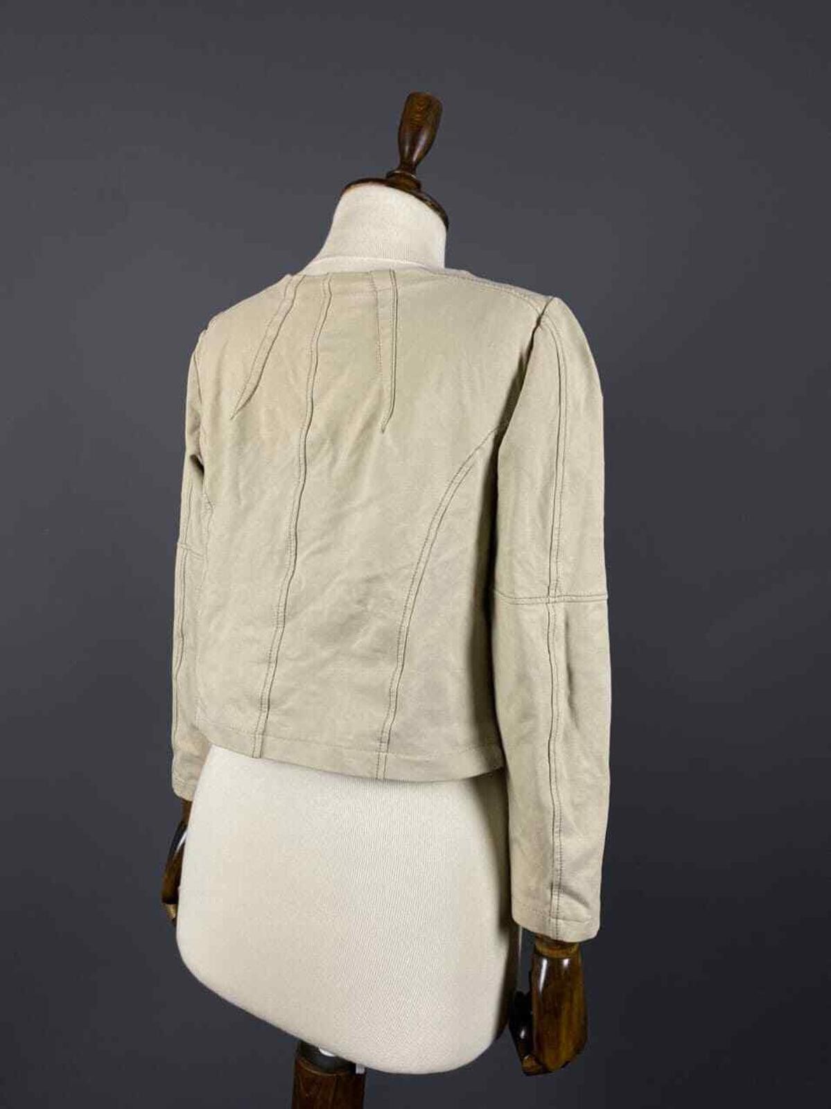 Designer Elisa Cavaletti Club Sono Italiano Beige Jacket Size XL / 4 Size XL / US 12-14 / IT 48-50 - 6 Thumbnail