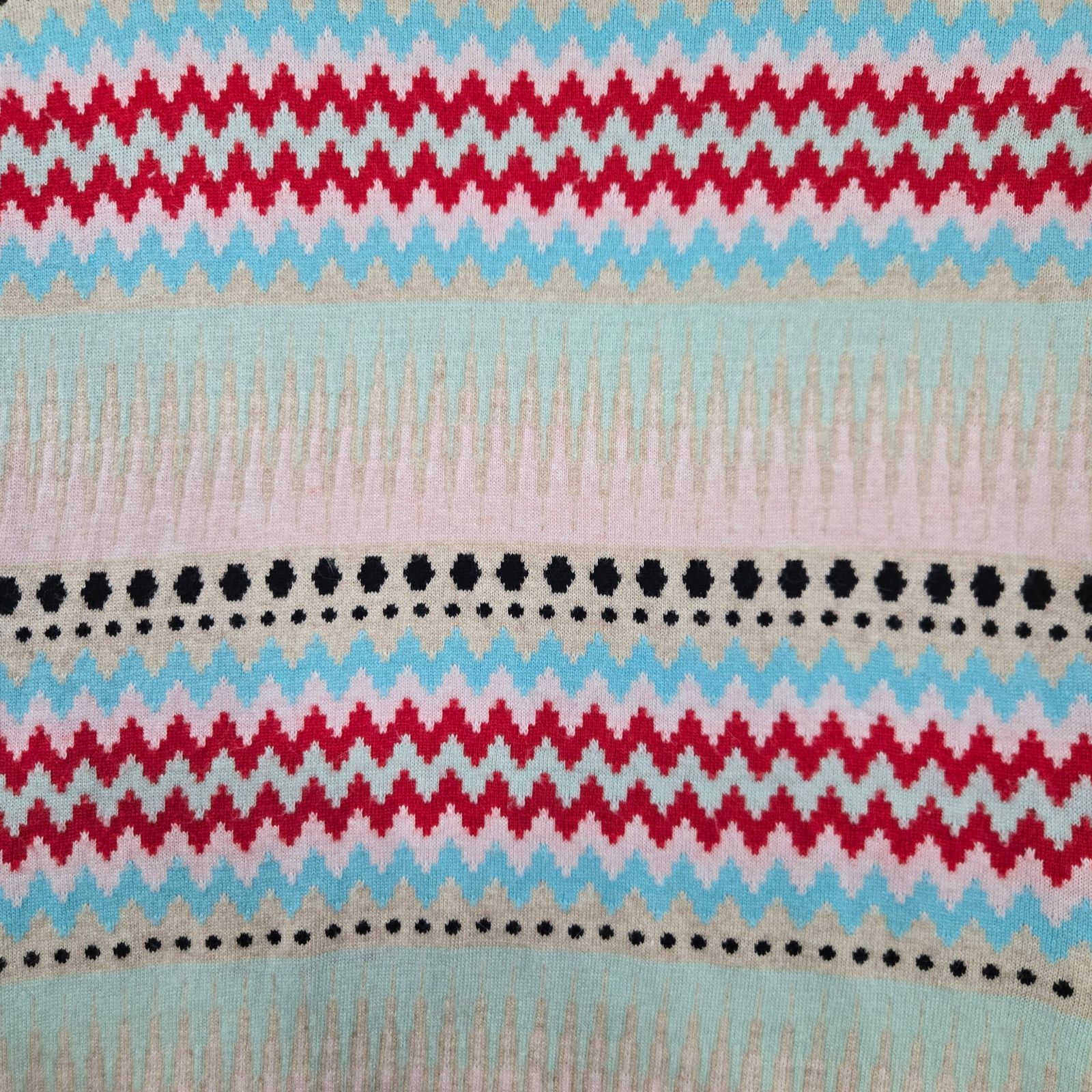 Other Multicolor Fair Isle Knit Sweater Pastel Stripe Size Small Size S / US 4 / IT 40 - 4 Thumbnail