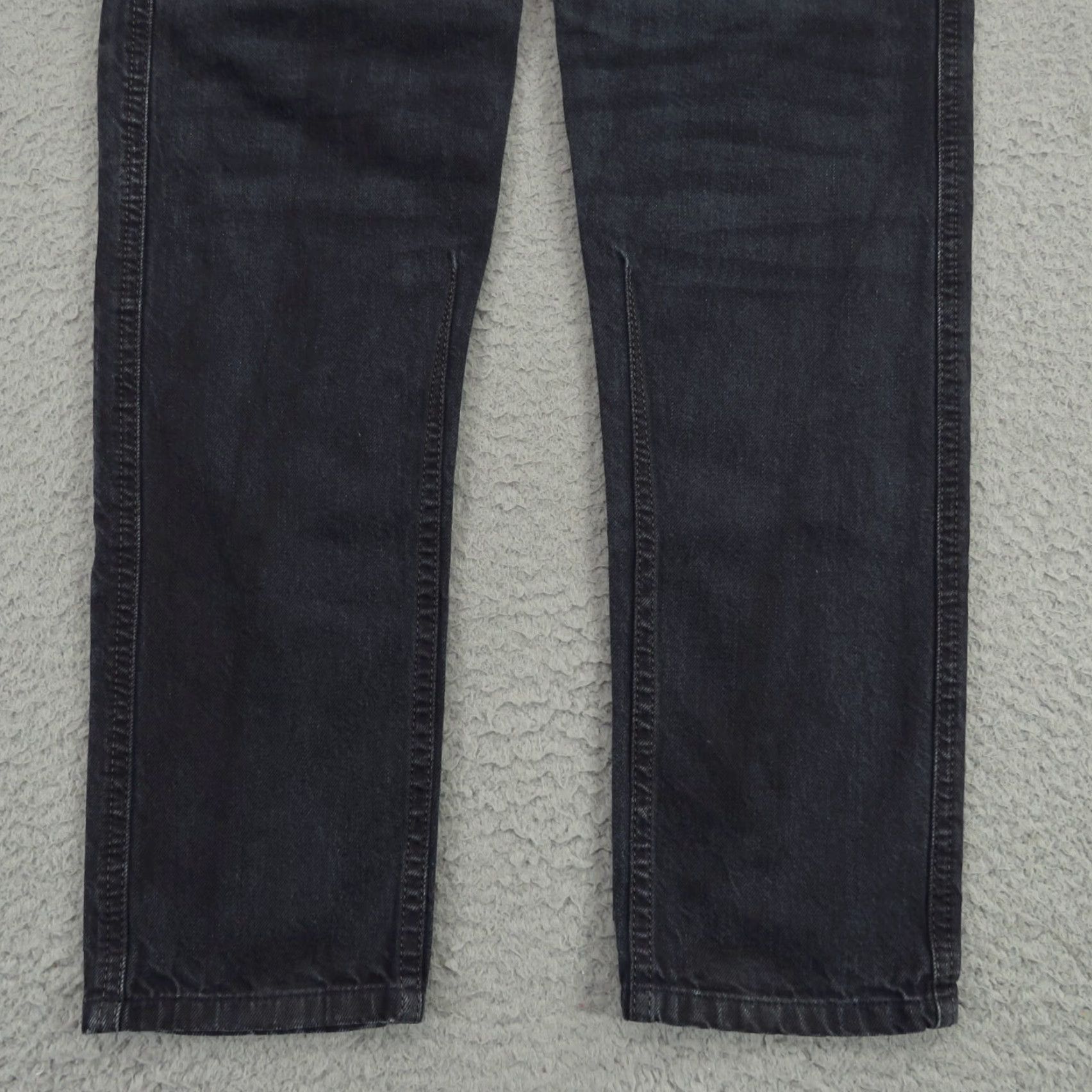 Diesel Diesel Jeans Mens 31 Darron Regular Slim Tapered Indigo Distressed 0816V 32x30 Denim Blue 5-Pocket Mens Jeans Distressed Modern USA Size US 31 - 3 Thumbnail