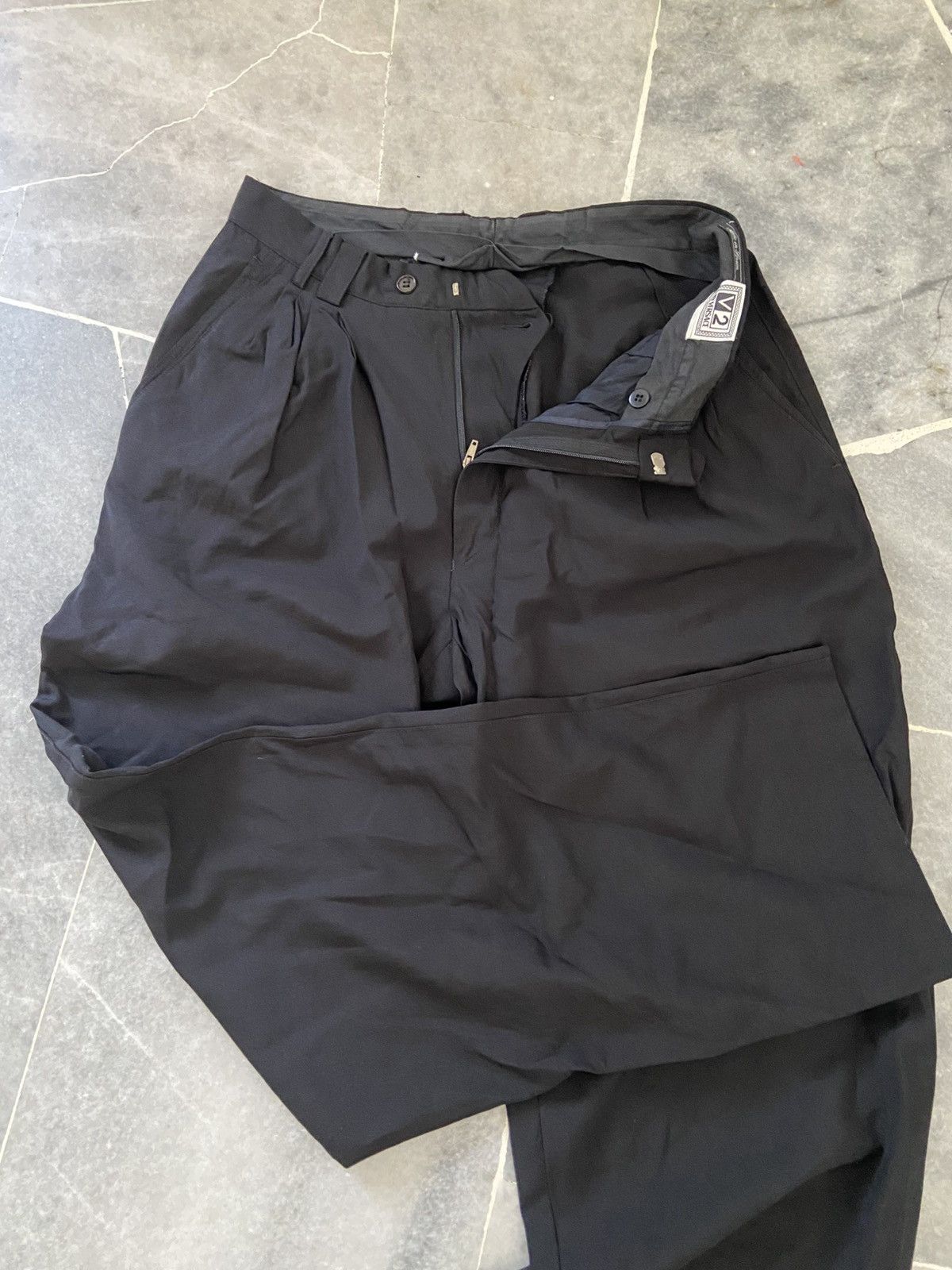 Versace Vintage Versace Black Mohair Trousers Pants Size 48 Size US 30 / EU 46 - 5 Thumbnail