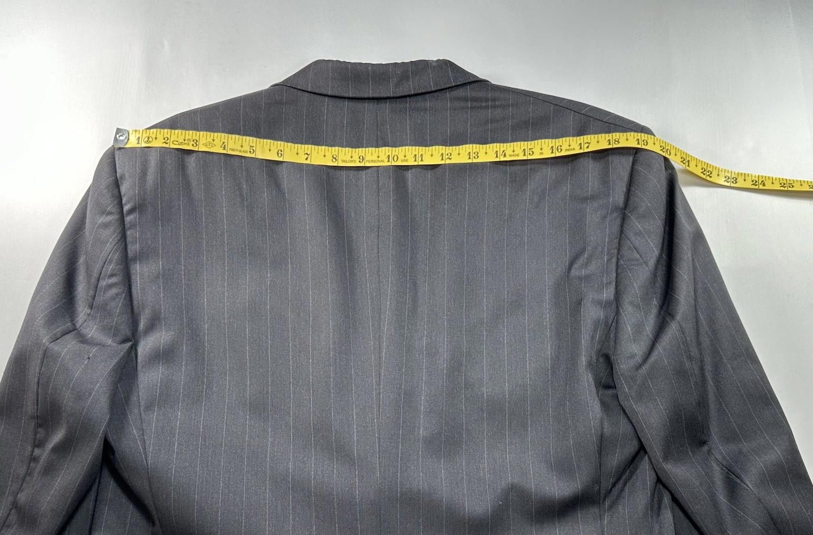 Hart Schaffner Marx Nordstrom Hart Schaffner Marx Wool Suit Jacket Gray 38S Size 38S - 7 Thumbnail