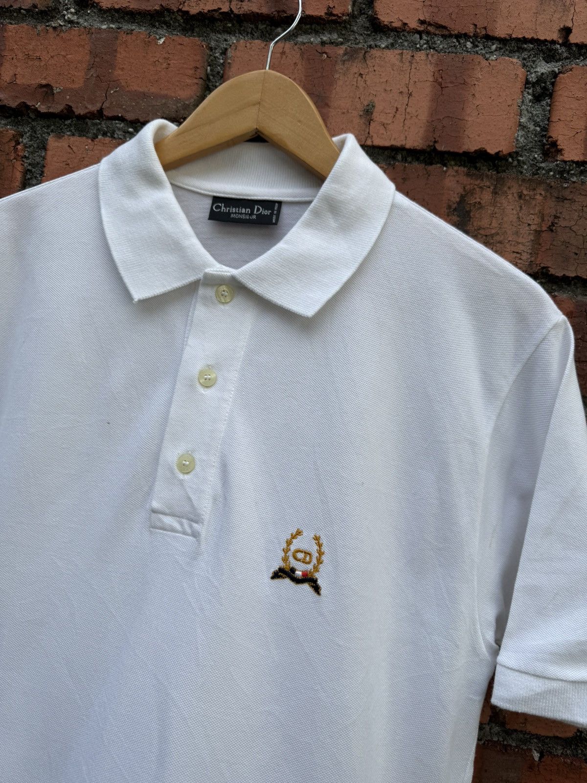 Christian Dior Monsieur vintage Christian dior polo made in ITALY Size US M / EU 48-50 / 2 - 2 Thumbnail