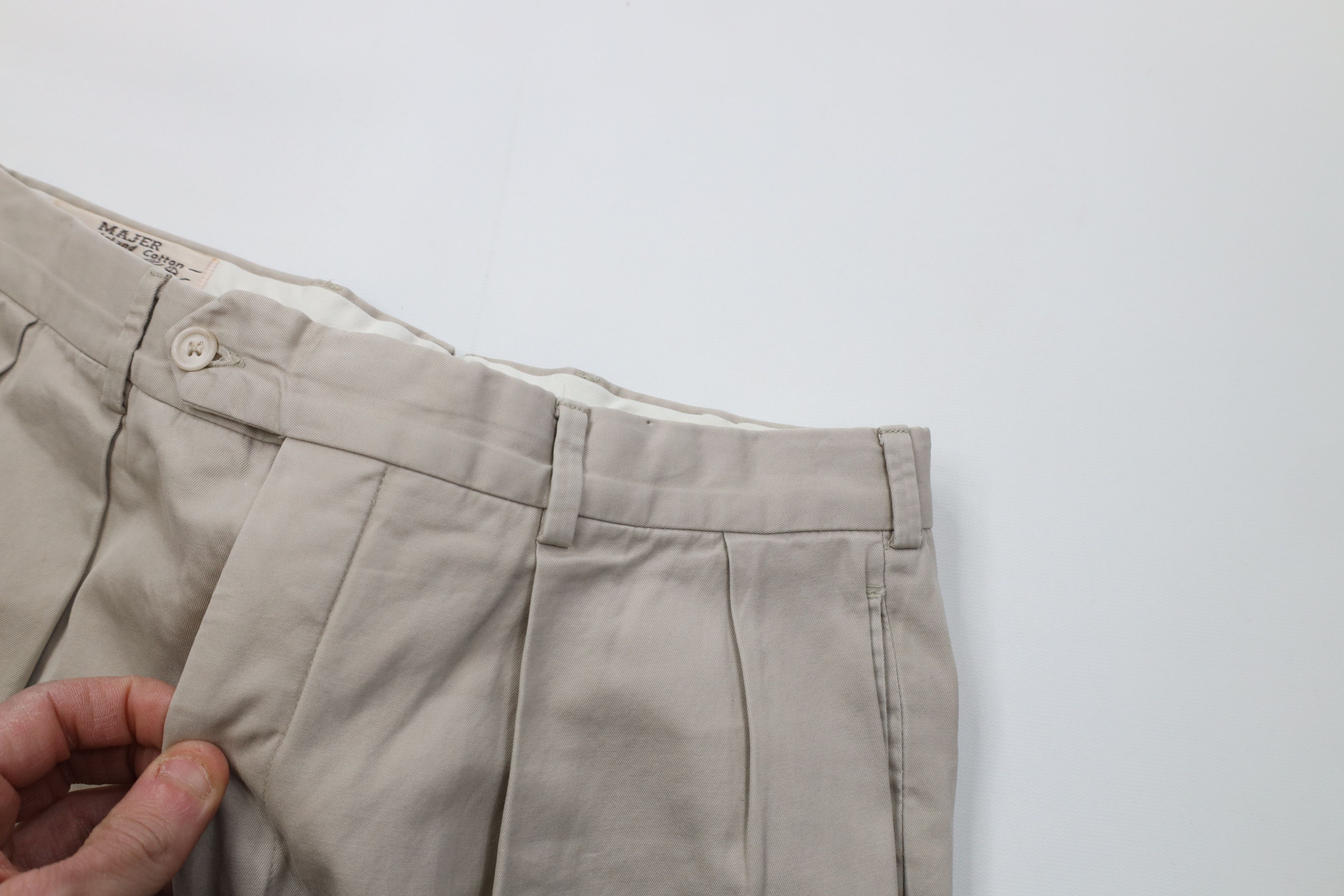 Vintage Vintage 70s Streetwear Sea Island Cotton Chino Pants USA Size US 32 / EU 48 - 8 Thumbnail