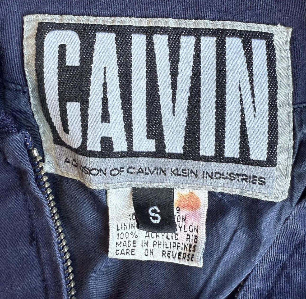 Calvin Klein Vintage 80s Calvin Klein Varsity Jacket Size US S / EU 44-46 / 1 - 5 Thumbnail