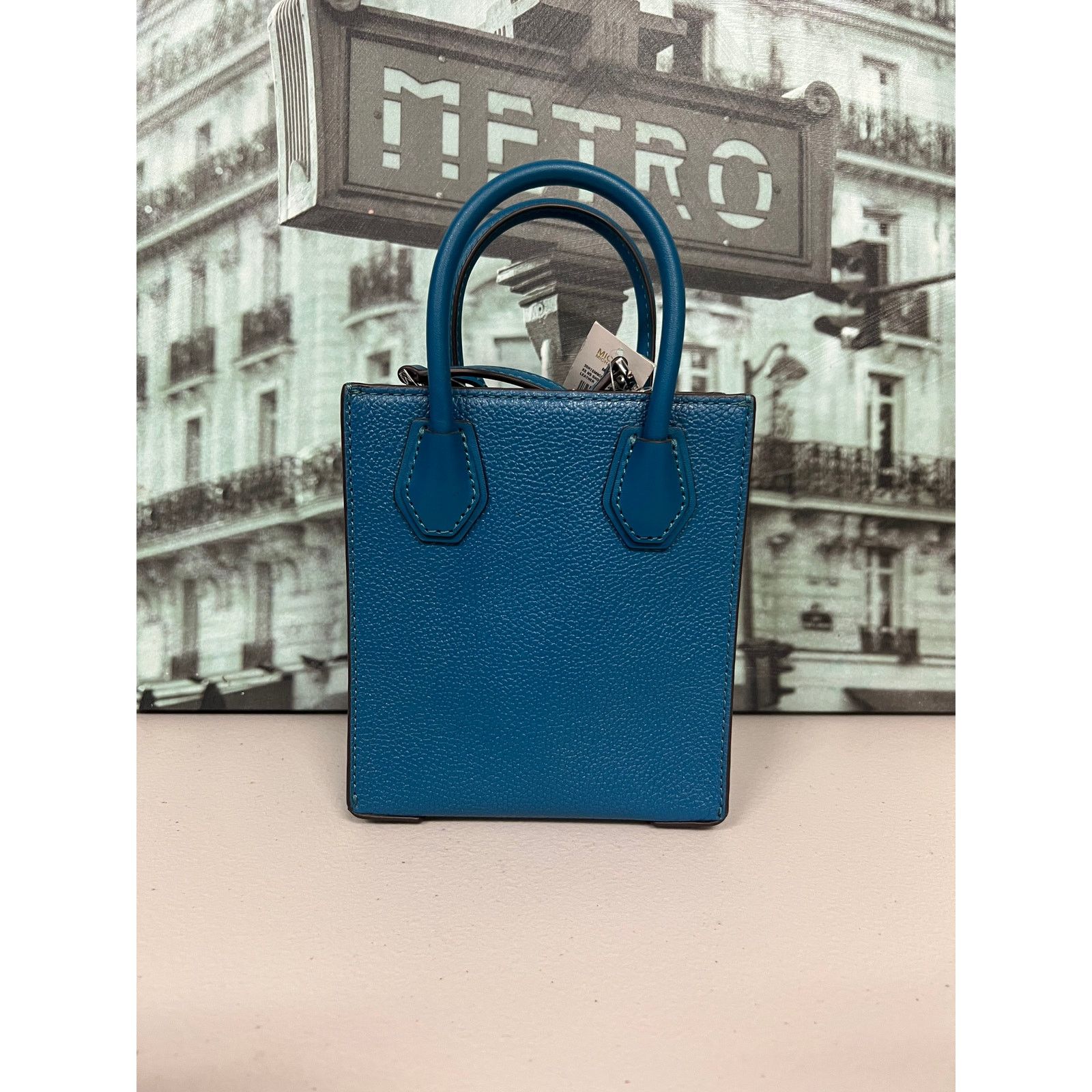 Michael Kors Michael Kors 35H1SM9C0L Mercer Extra-Small Pebbled Leather Size ONE SIZE - 2 Thumbnail