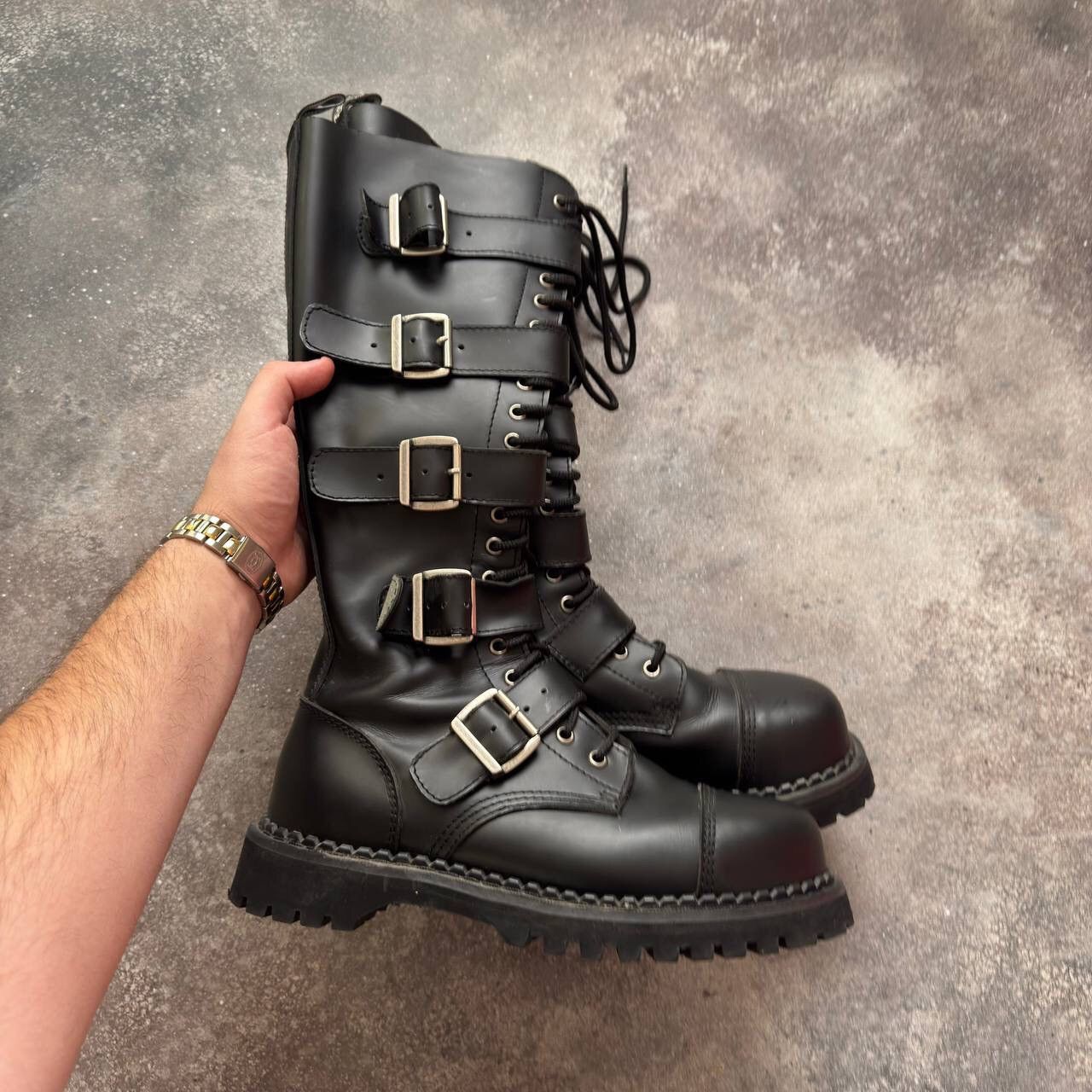 靴 Demonia belt boots boxer-13 DEMONIA 