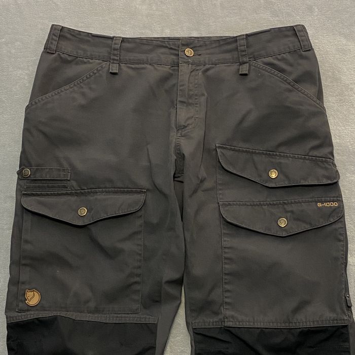 Fjallraven Pants Men 36R Vidda Pro G1000 Ventilated Cargo Snap Pockets ...