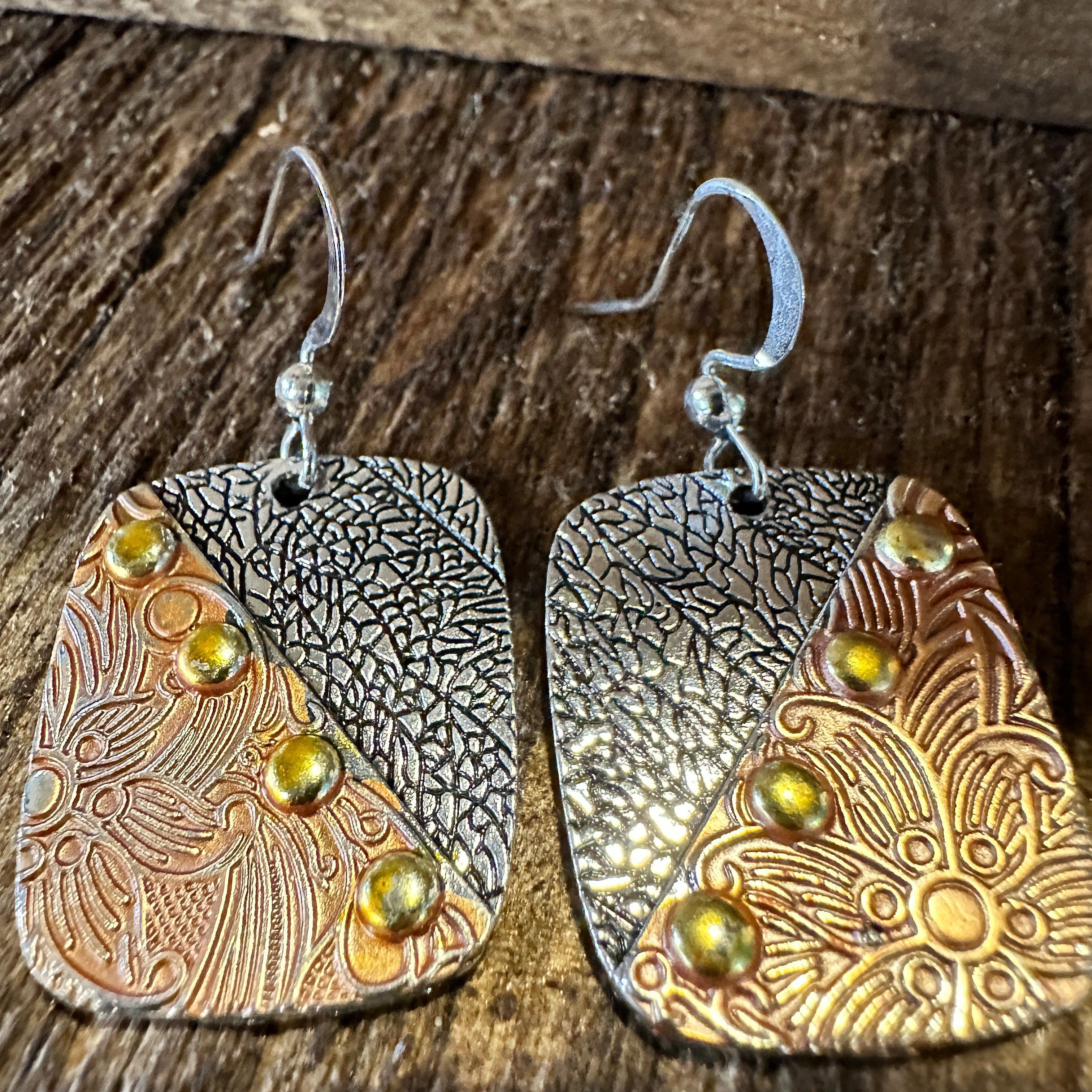 Other Handmade Bohemian Chic Copper Dangle Earring, Retro Ethnic S Size ONE SIZE - 8 Thumbnail