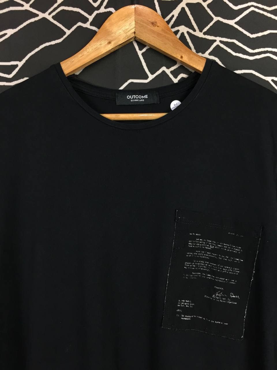 Vintage Gianni Lupo Outcome Andy Warhol MoMA Rejection Letter Tee Size US L / EU 52-54 / 3 - 8 Thumbnail