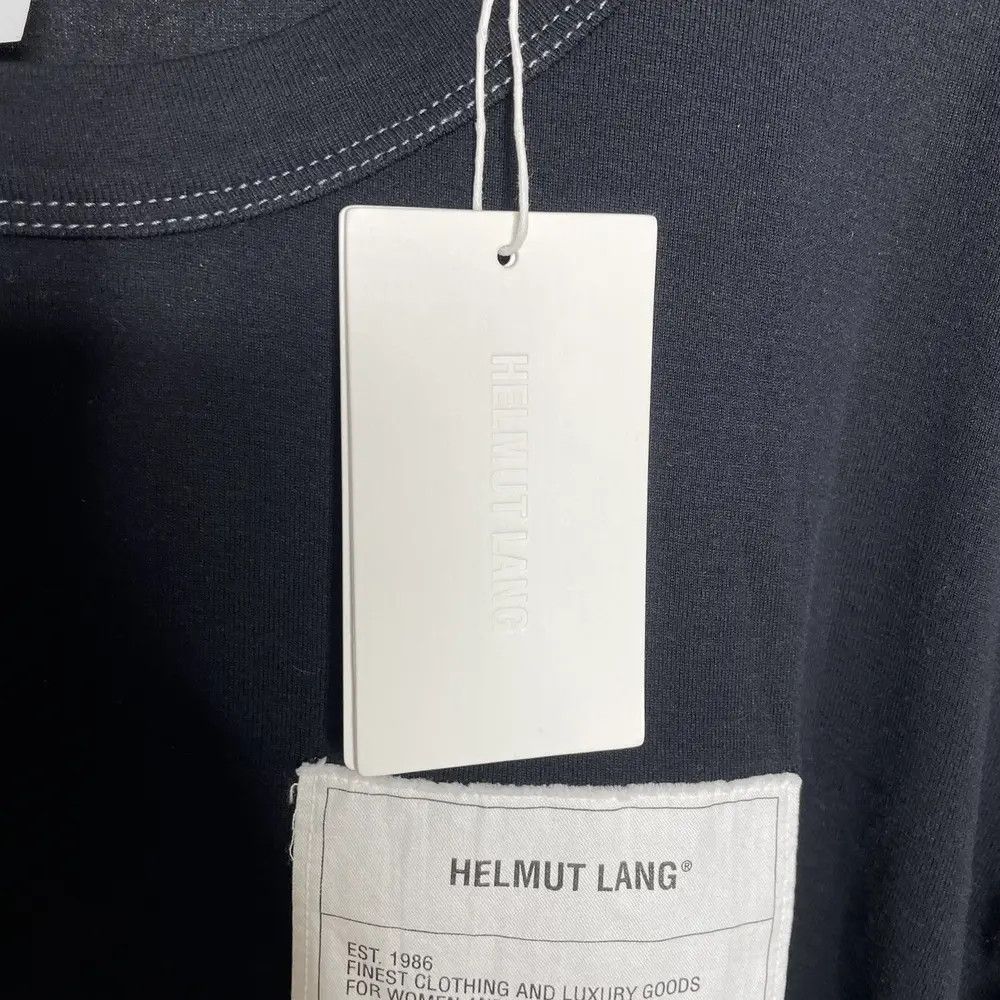 Our Legacy Helmut Lang - Logo Patch T-Shirt Cotton Size US XL / EU 56 / 4 - 7 Thumbnail
