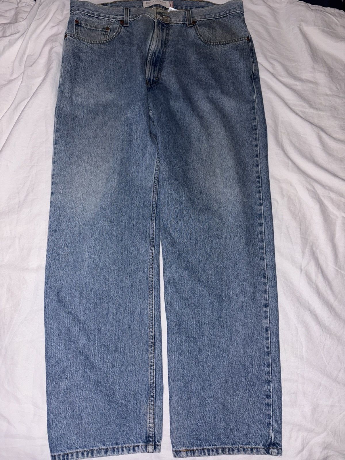 Levi's Vintage Clothing Levi’s 550 red tab w40 L32 relaxed fit blue jeans denim Size US 40 / EU 56 - 1 Thumbnail