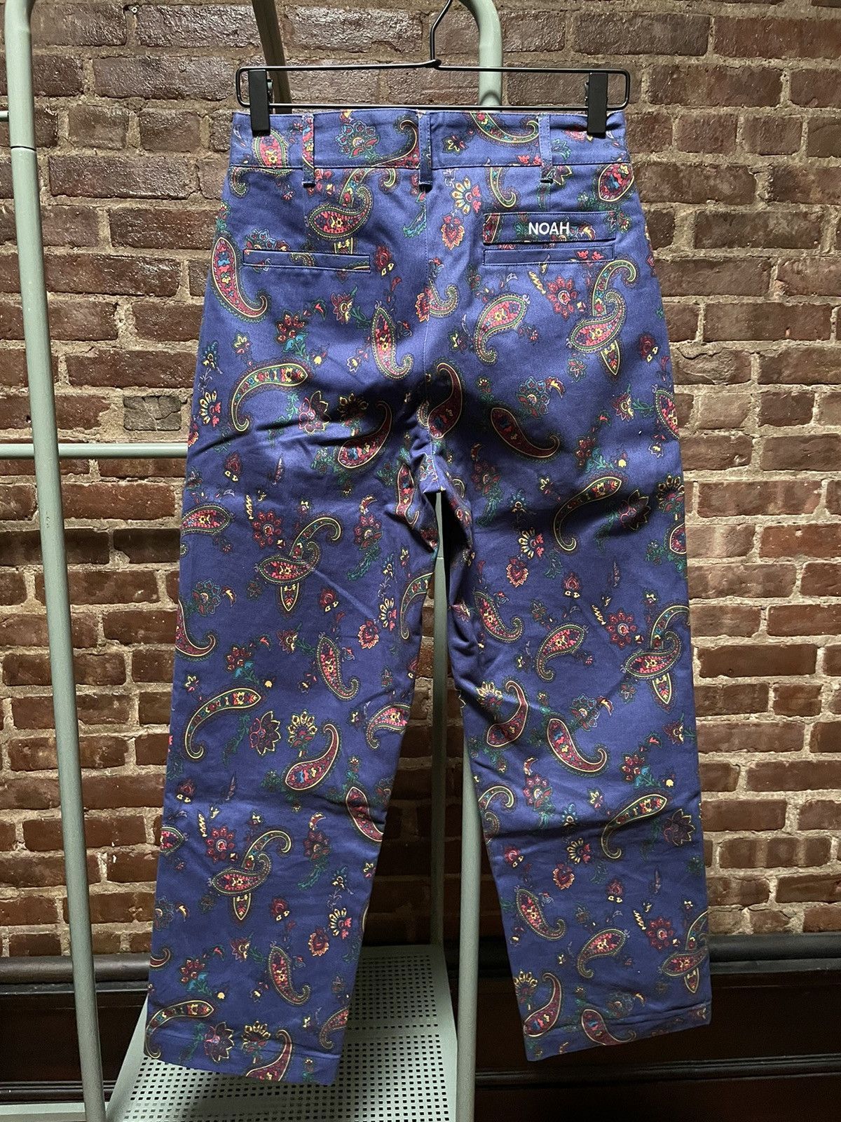 Noah NOAH Paisley Single Pleated Pants Size US 28 / EU 44 - 2 Thumbnail