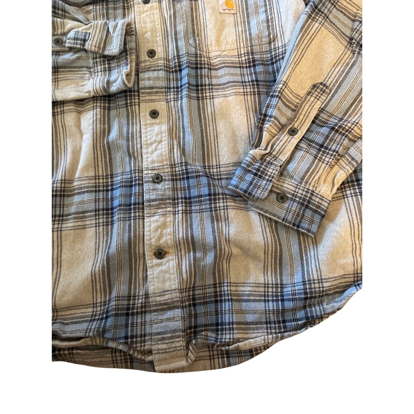 Carhartt Carhartt Loose Fit Flannel Button-Down Shirt | L | Men’s Size US L / EU 52-54 / 3 - 6 Thumbnail