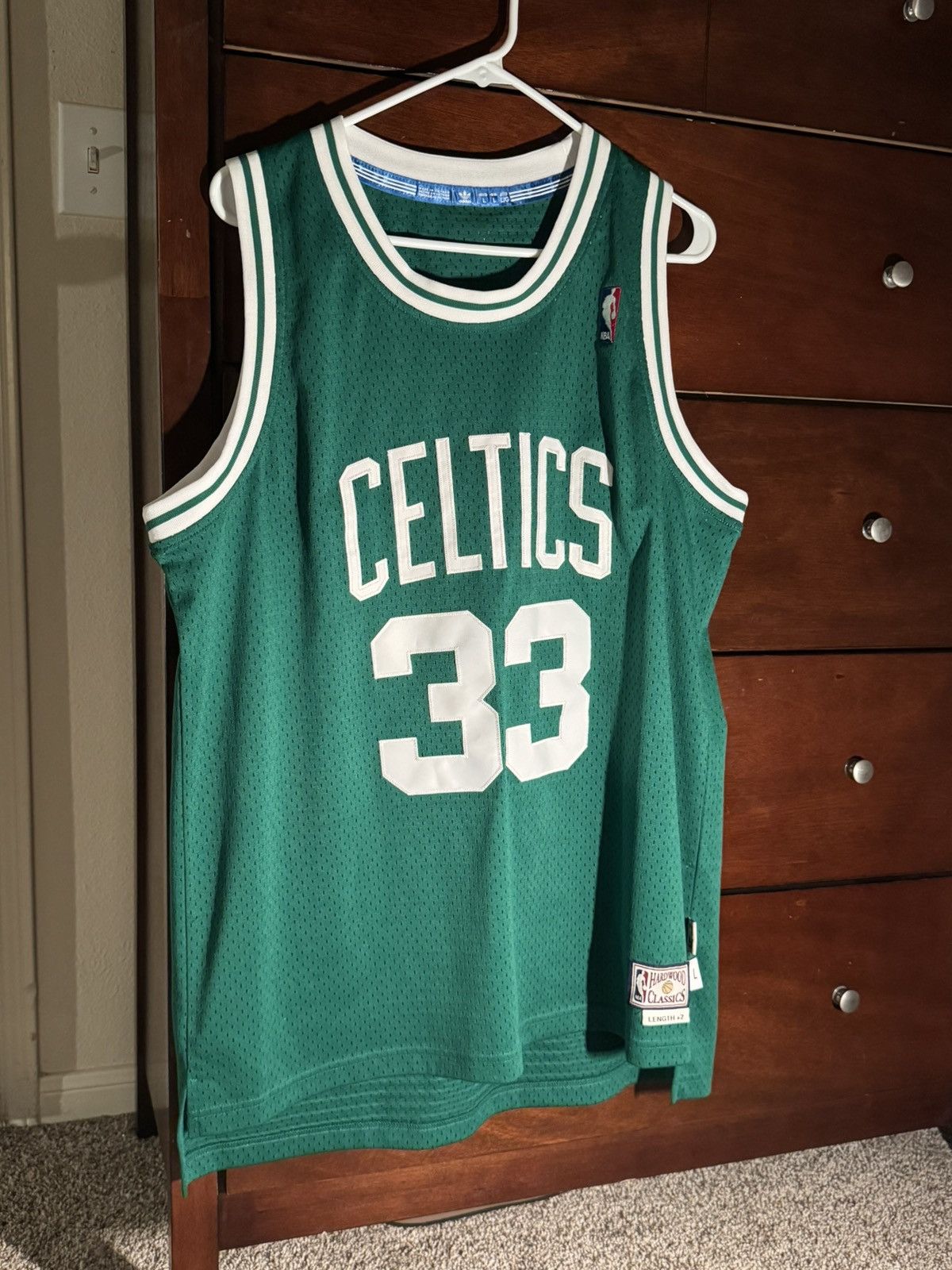 Adidas Larry Bird Jersey Size US L / EU 52-54 / 3 - 8 Thumbnail
