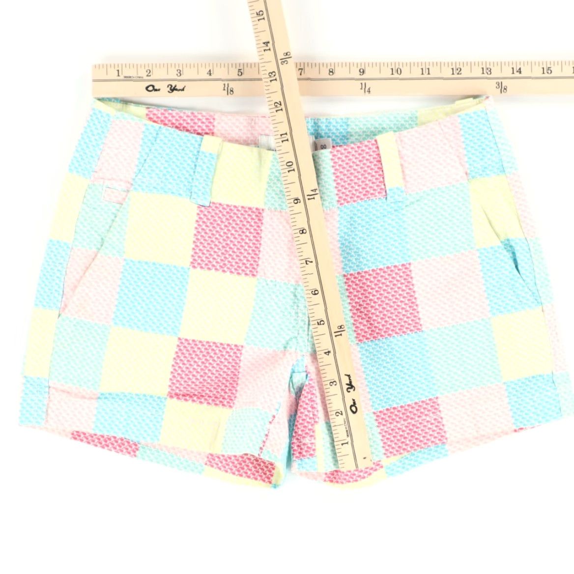 Vineyard Vines VINEYARD VINES Shorts Chino Multi-Colored All Over Print Whale Patch Women's 0 Size 25" / US 0 / IT 36 - 3 Thumbnail
