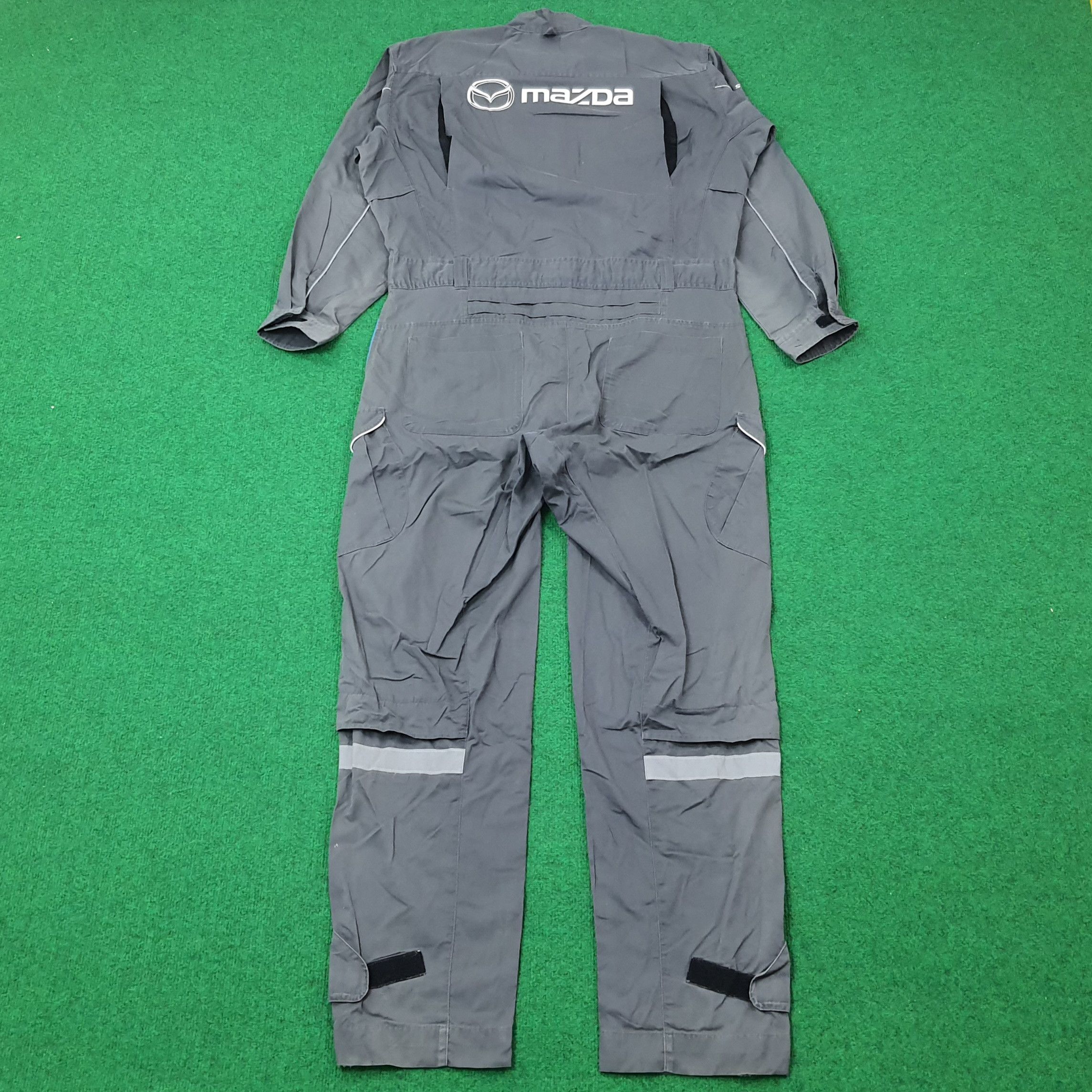 Other Vintage MAZDA Japan Motorsports Racing Coverall C240N6 Size US XL / EU 56 / 4 - 2 Thumbnail