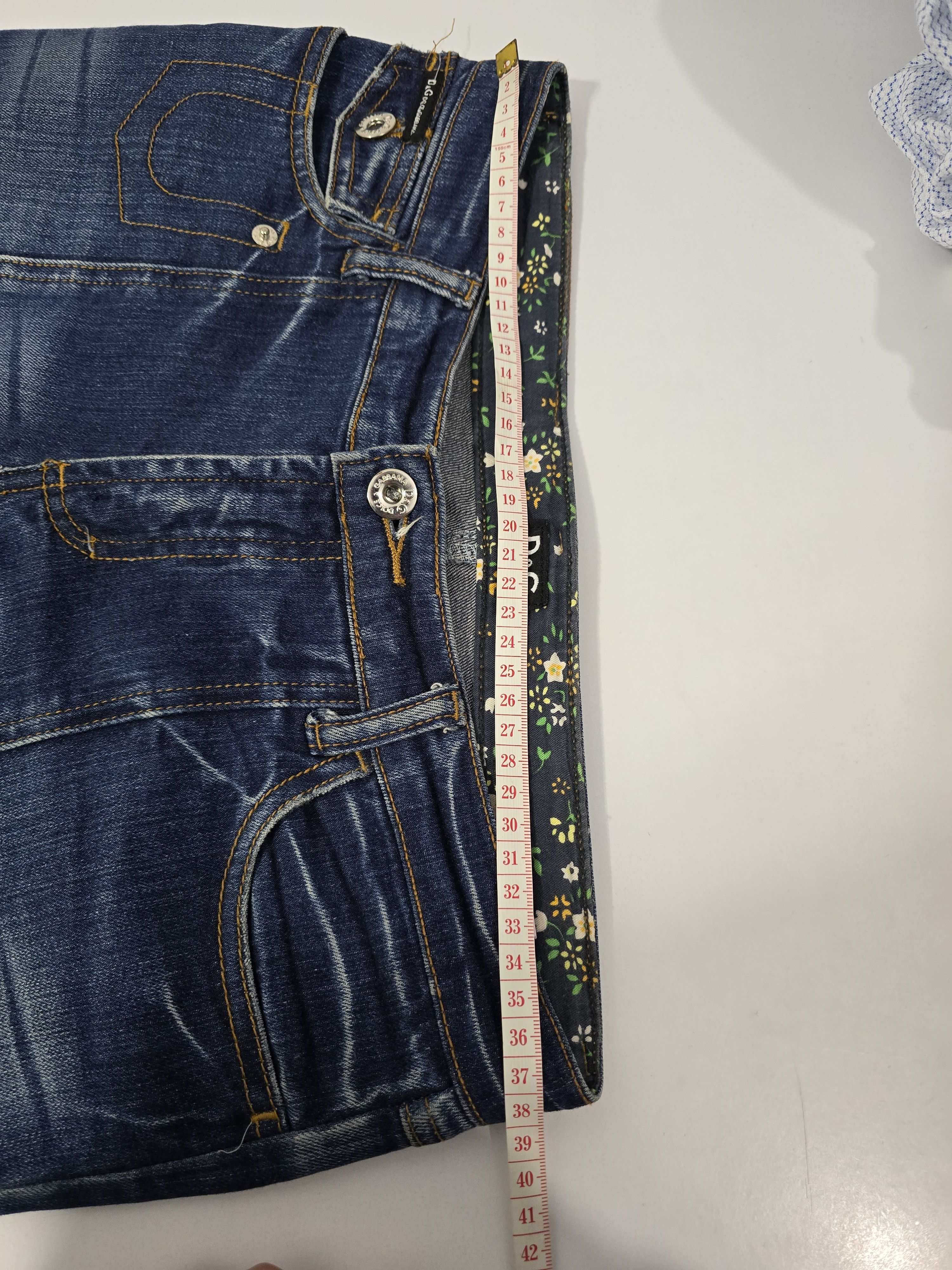 Dolce & Gabbana × Vintage DOLCE & GABBANA jeans women VINTAGE Size 26" / US 2 / IT 38 - 11 Thumbnail