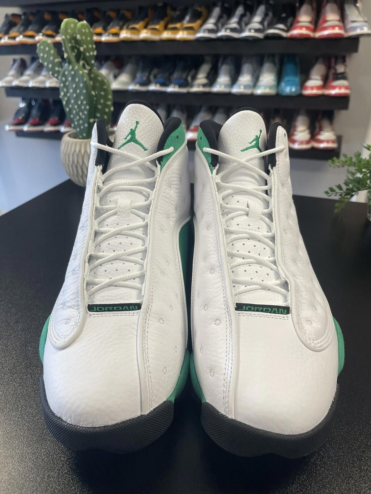 Jordan Brand Size 11.5 - Jordan 13 Retro White Lucky Green Size US 11.5 / EU 44-45 - 2 Thumbnail