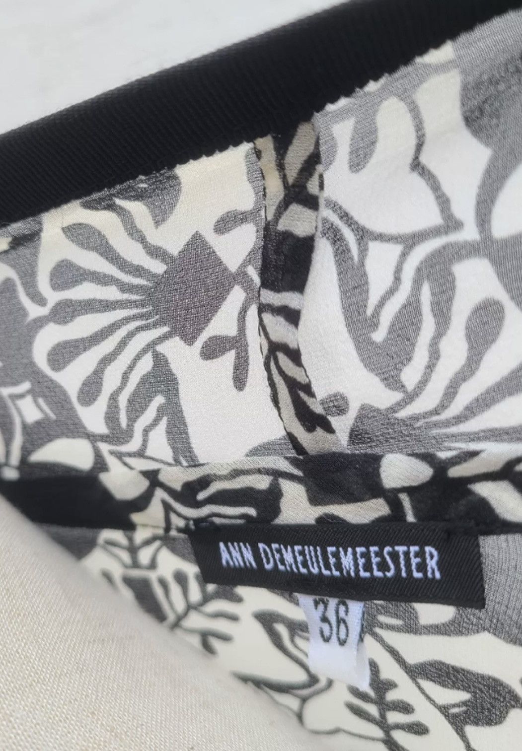 Ann Demeulemeester Ann demeulemeester show silk skirt Size XS / US 0-2 / IT 36-38 - 6 Thumbnail