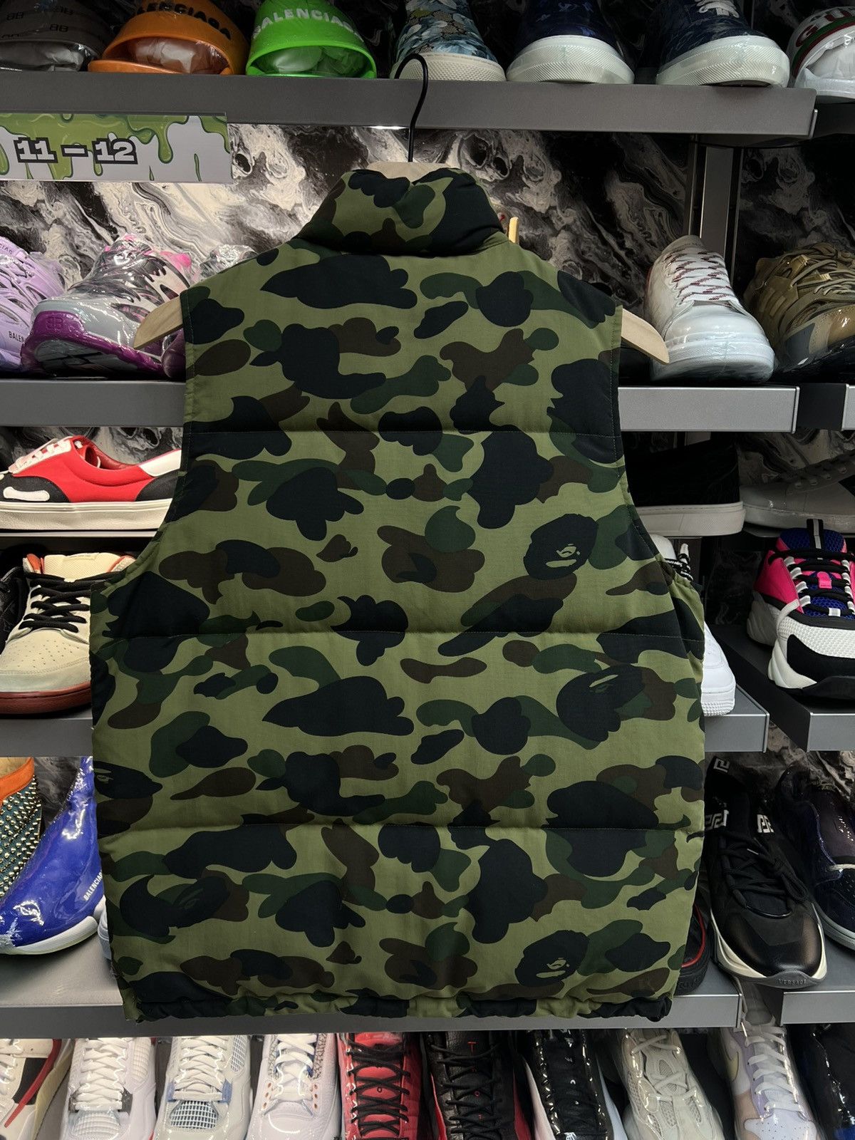 Bape Bape Green Camo Vest Size US M / EU 48-50 / 2 - 2 Thumbnail