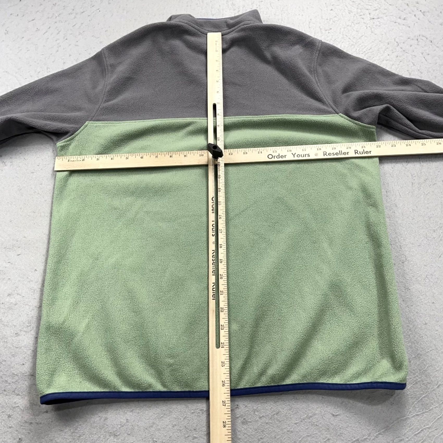 Patagonia Patagonia Jacket Mens Medium Green Gray Micro D Snap T Fleece Pullover Outdoor Size US M / EU 48-50 / 2 - 7 Thumbnail