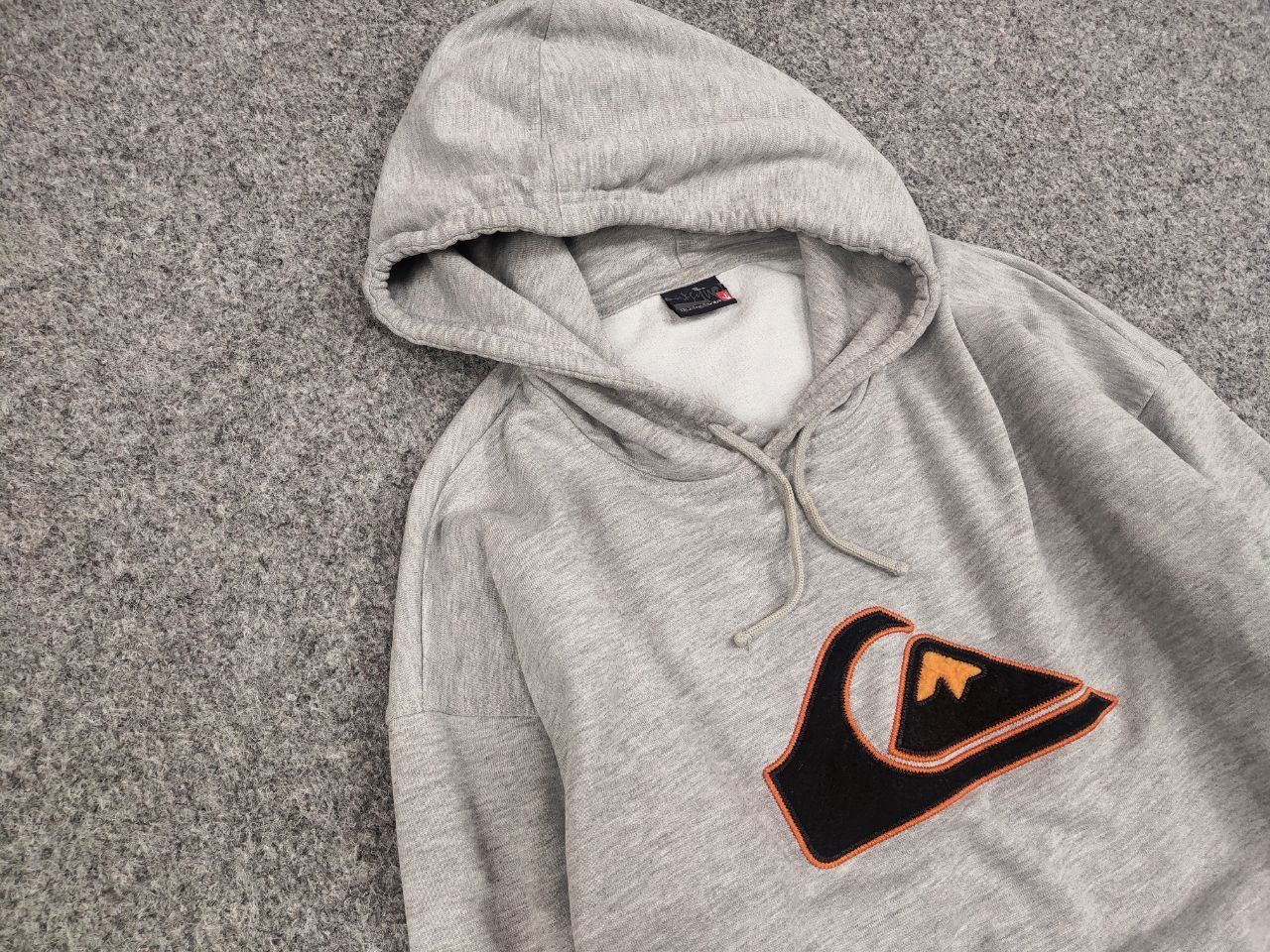 Quiksilver Vintage 90's Quiksilver Logo Gray Hoodie Y2K Hype Style Size US L / EU 52-54 / 3 - 7 Thumbnail